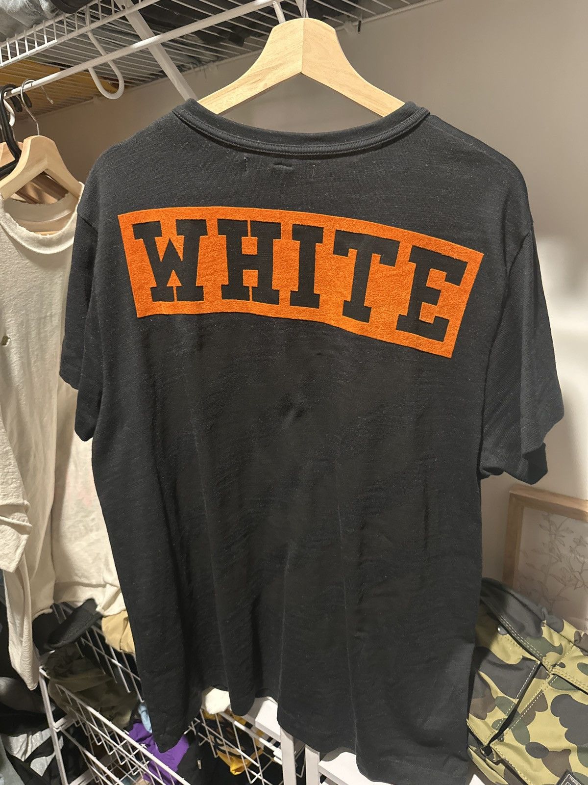 Off-White Subtle Virgil Era Off White Tee 🔥🔥 Size US S / EU 44-46 / 1 - 1 Thumbnail
