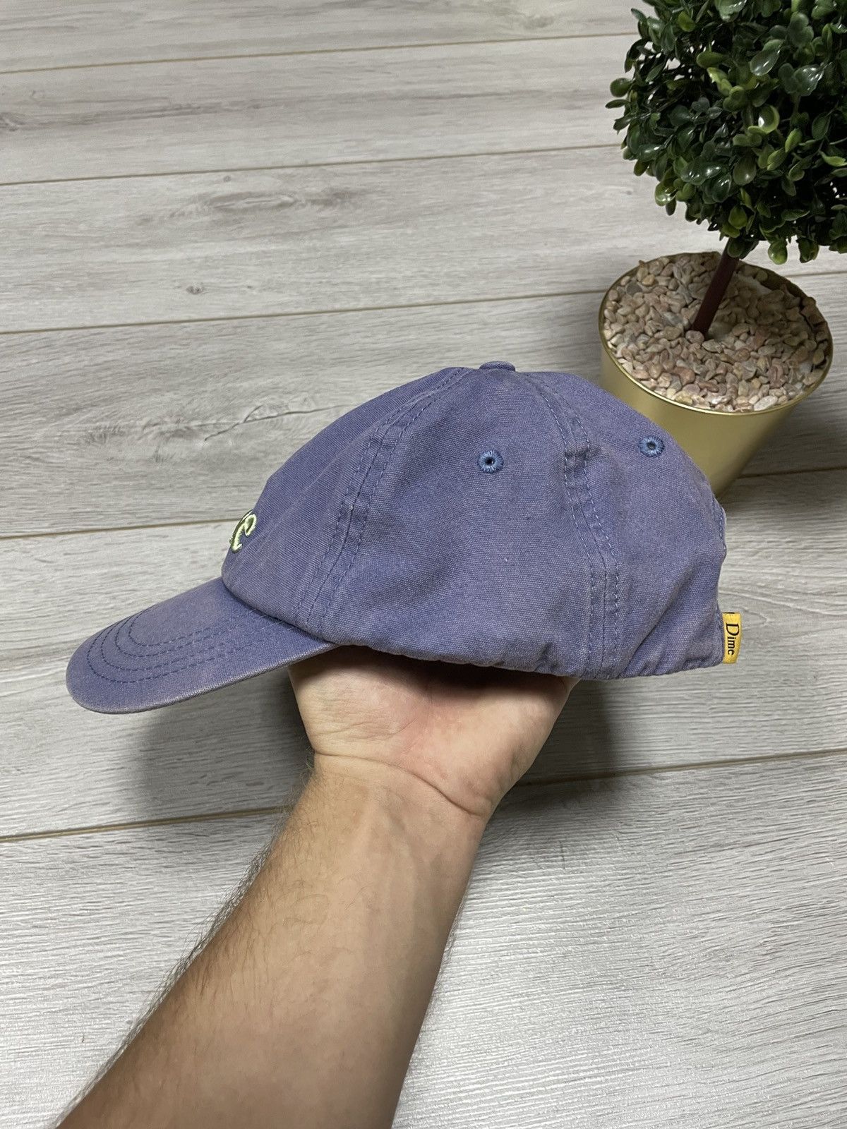 Dime Dime vintage purple cap embroidered Size ONE SIZE - 3 Thumbnail