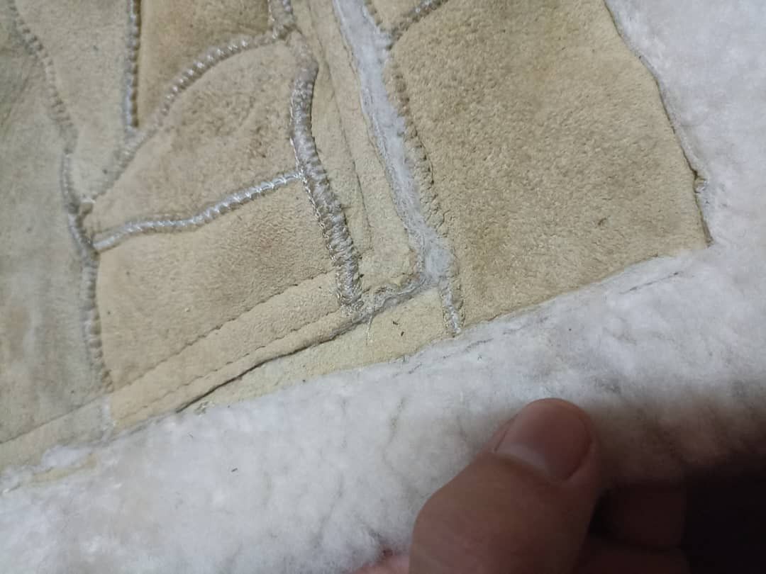 Japanese Brand Vest Leather sherpa fleece Size US L / EU 52-54 / 3 - 6 Thumbnail