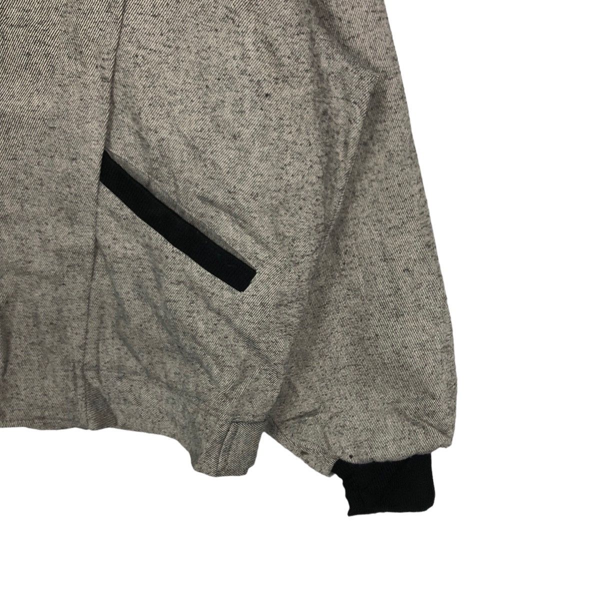 Japanese Brand 🔥WOOL BOMBER JACKET ARTISANAT JAPAN ISSEY MIYAKE Size US L / EU 52-54 / 3 - 4 Thumbnail