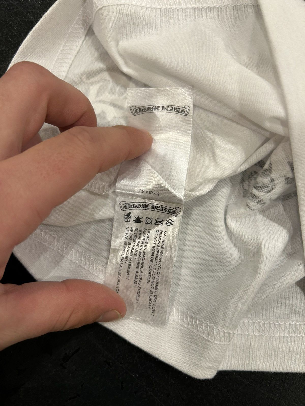 Chrome Hearts Chrome Hearts LA Horseshoe Tee Size US XL / EU 56 / 4 - 5 Thumbnail