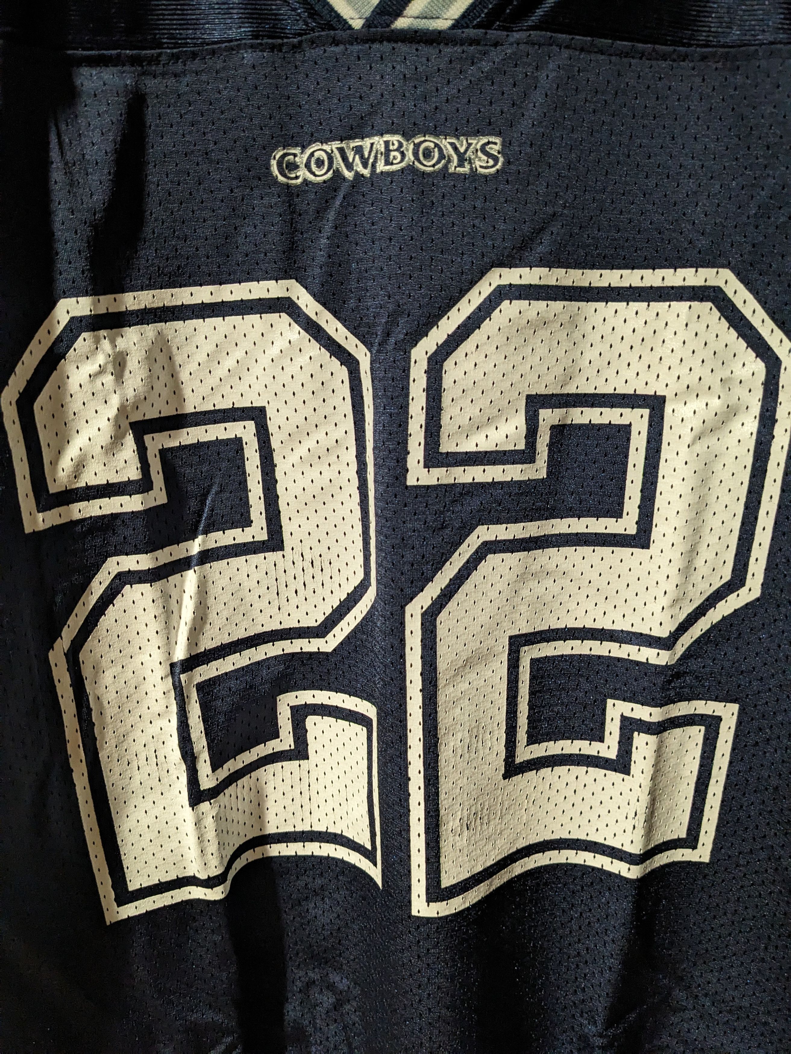 Starter × Vintage Vintage 1999 Dallas Cowboys Emmitt Smith Boys X-Large Jersey Size US S / EU 44-46 / 1 - 4 Thumbnail