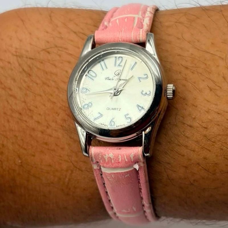 Other Silver & Pink Charles Raymond Watch Size ONE SIZE - 1 Thumbnail
