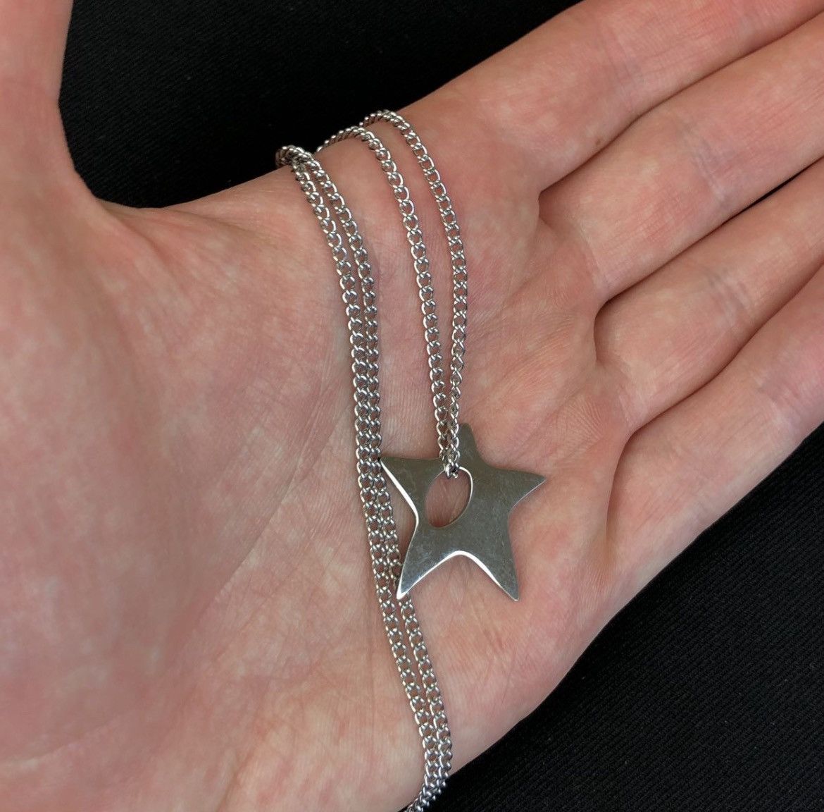 Jewelry Chain Star Necklace Y2K Pop Punk Grunge Size ONE SIZE - 1 Thumbnail