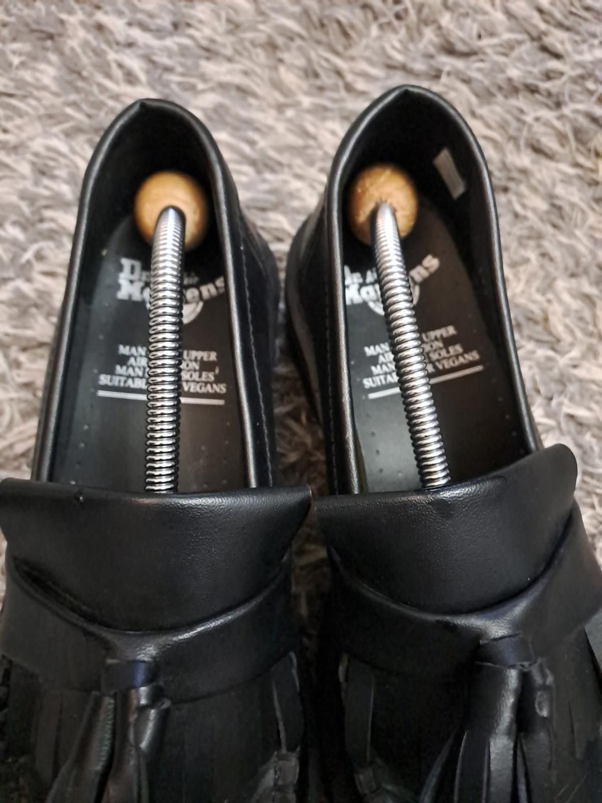 Dr. Martens Dr Martens Adrian Vegan Quad Black Smooth Shoes Uk 9.5 Size US 10.5 / EU 43-44 - 6 Thumbnail