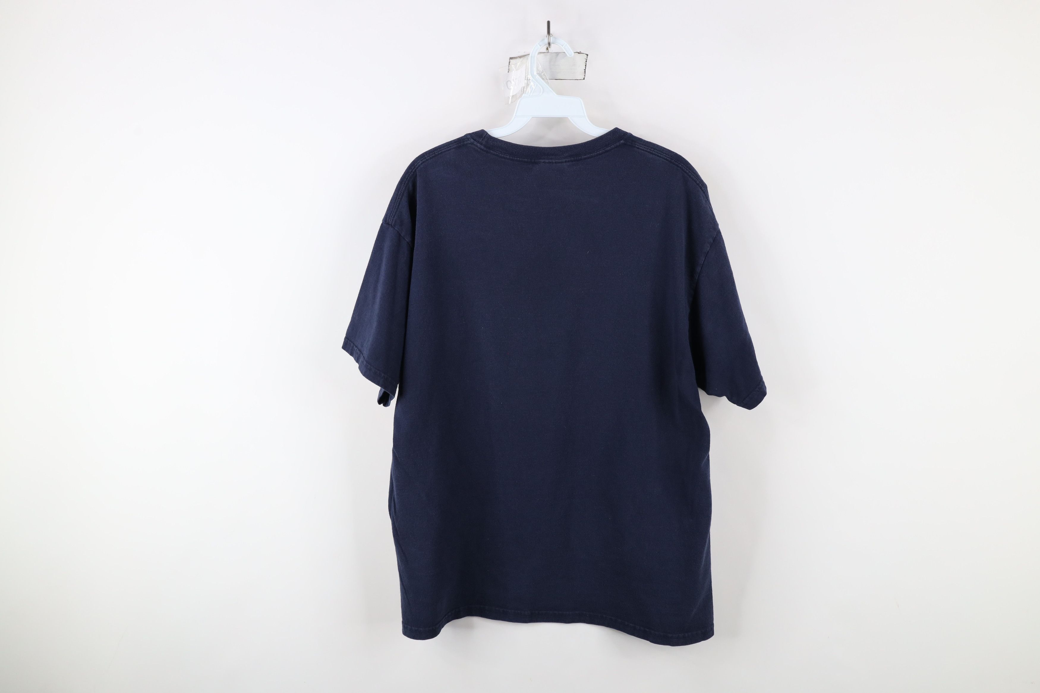 Vintage Vintage Y2K Streetwear Flag Eagle Tribal T-Shirt Navy Blue Size US L / EU 52-54 / 3 - 9 Thumbnail