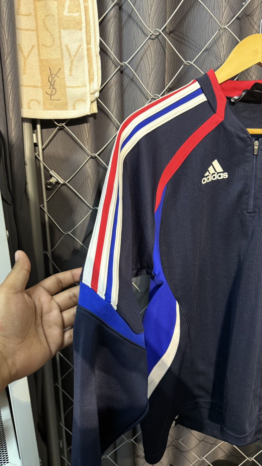 Adidas ADIDAS COLOURWAY FRANCE HEAVY JERSEY Size US M / EU 48-50 / 2 - 7 Thumbnail