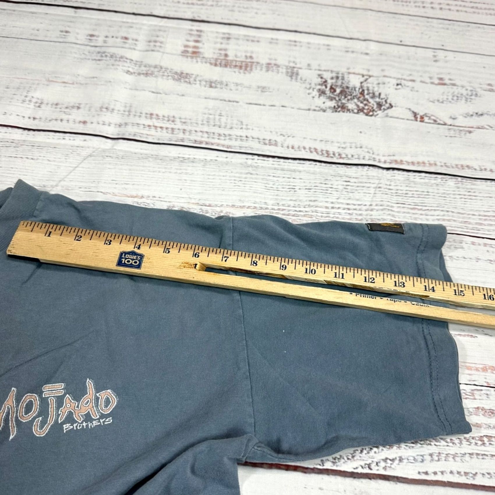 Vintage Mojado Vtg Dreamcatcher Graphic T-Shirt Blue XL Mens Short Sleeve Shirt Size US XL / EU 56 / 4 - 3 Thumbnail