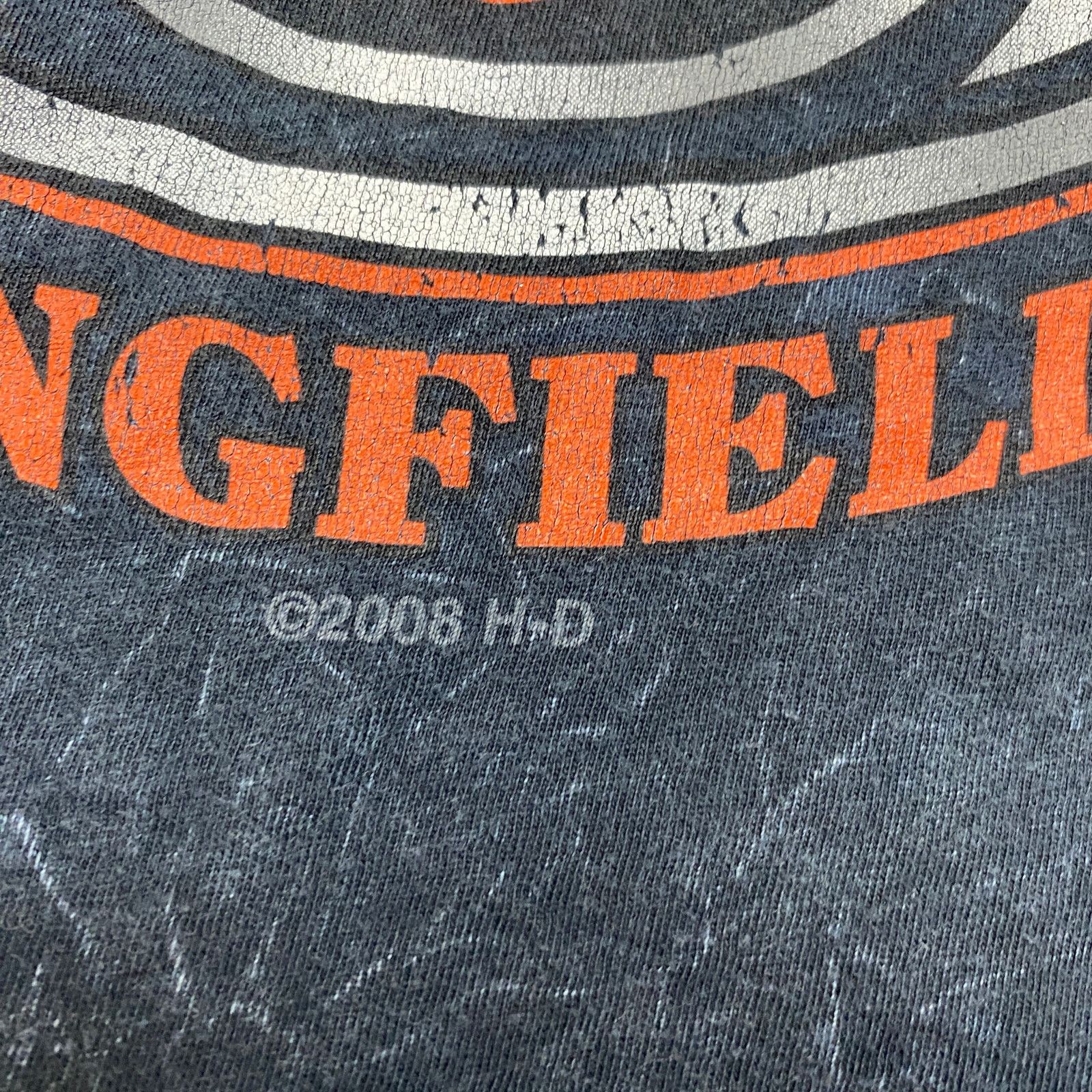 Harley Davidson Harley Davidson Hall's Springfield IL 2008 T Shirt Medium Size US M / EU 48-50 / 2 - 6 Thumbnail