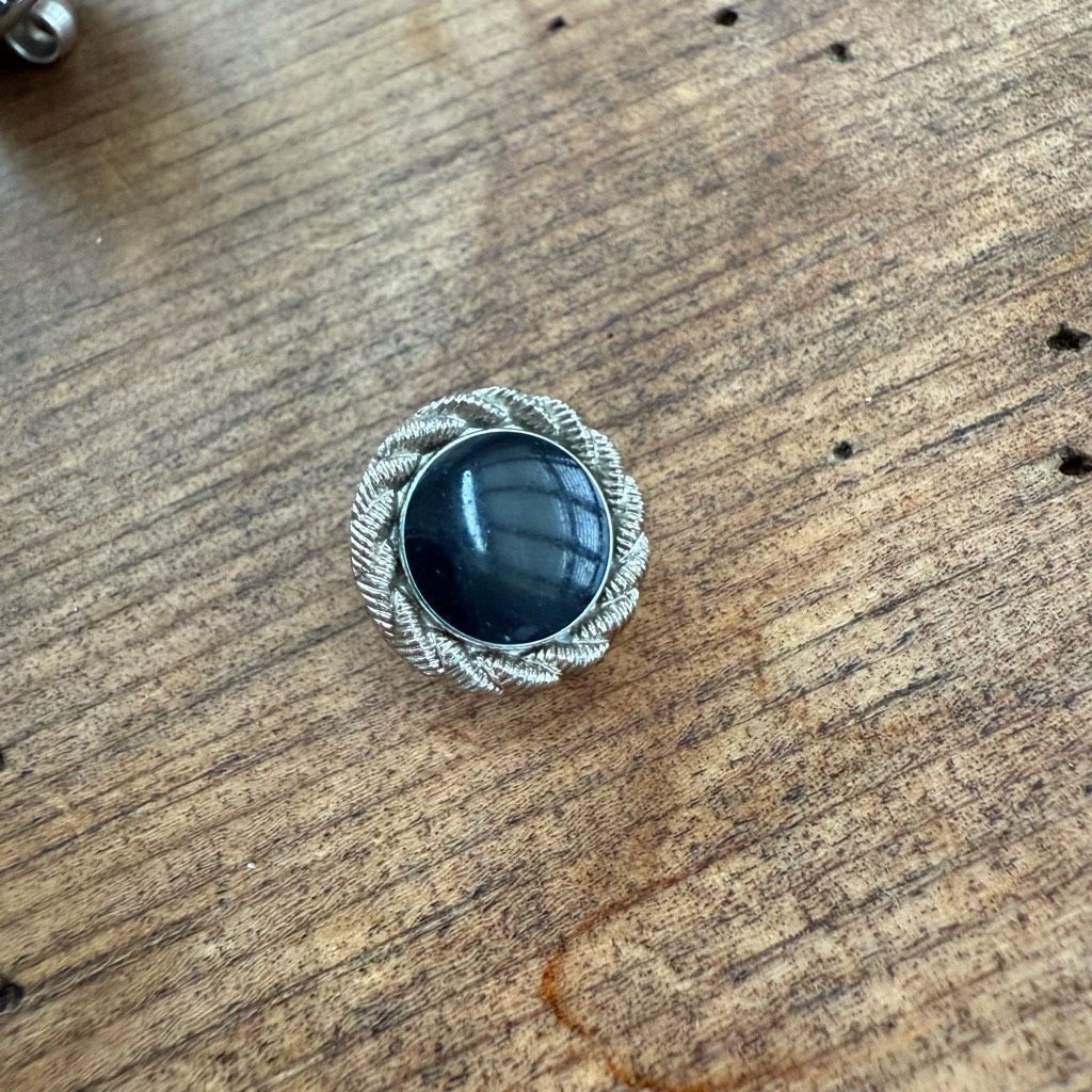 Ungaro Paris 9 Vintage Ungaro Midnight Blue Silver Tone Buttons Size ONE SIZE - 3 Thumbnail