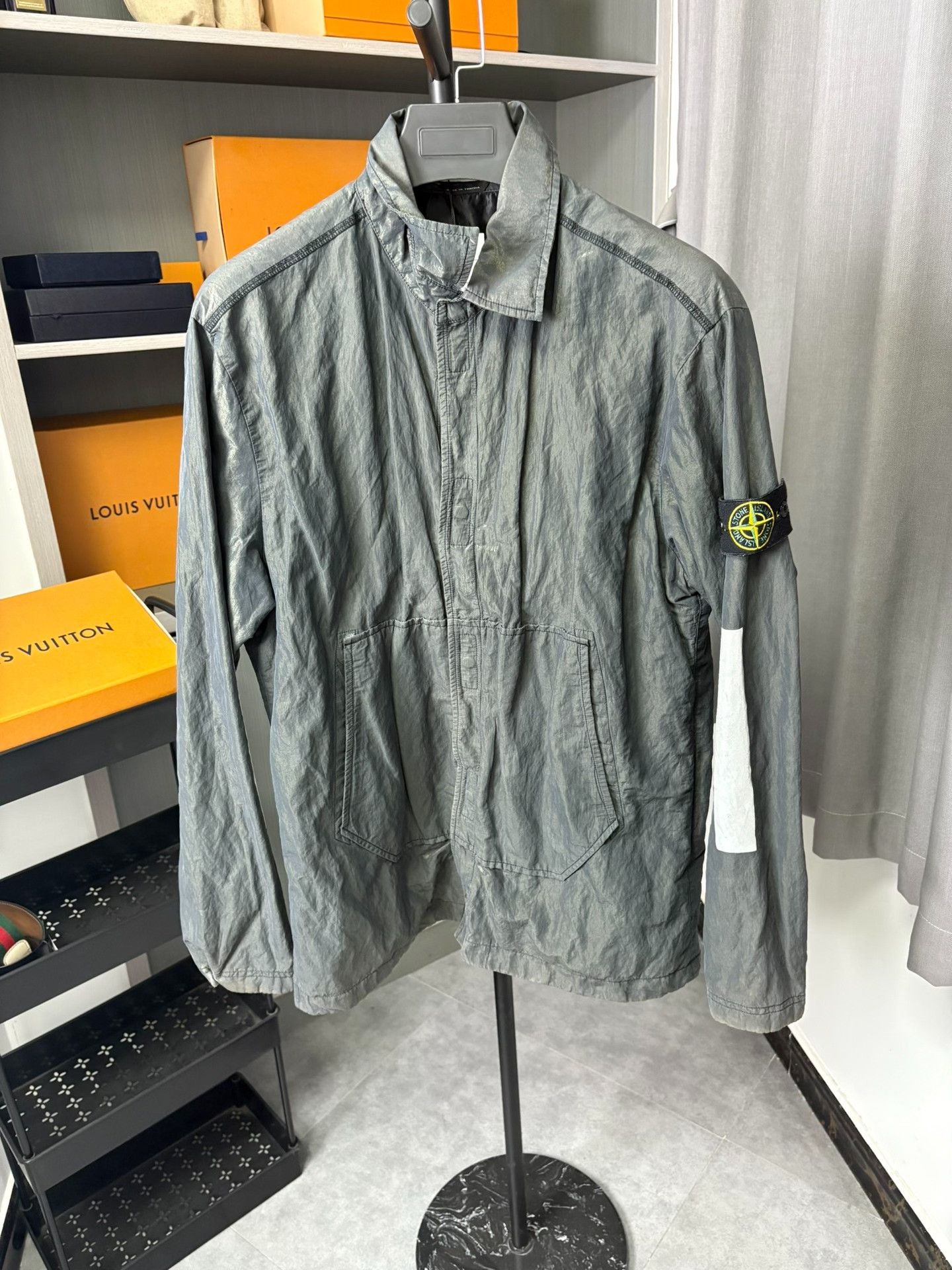 Stone Island Stone Island Nylon Gold Light Jacket L Men Size US L / EU 52-54 / 3 - 1 Thumbnail