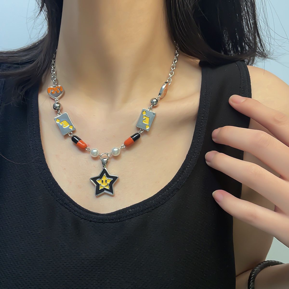 Other Star New Design STEAL! Y2K Chains Necklace Chain Size ONE SIZE - 1 Thumbnail