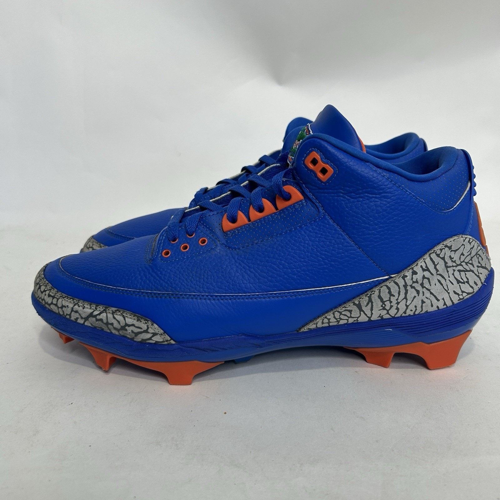 Jordan Brand Nike Jordan 3 Retro PE Force Savage Cleats “Florida Gator” Size US 14 / EU 47 - 4 Thumbnail