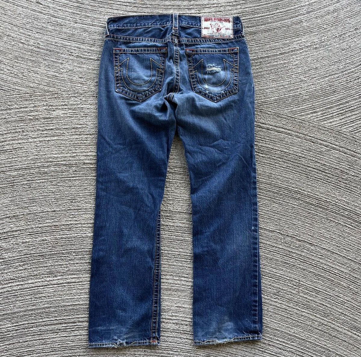 True Religion True Religion Blue Demin Jeans Size US 36 / EU 52 - 1 Thumbnail