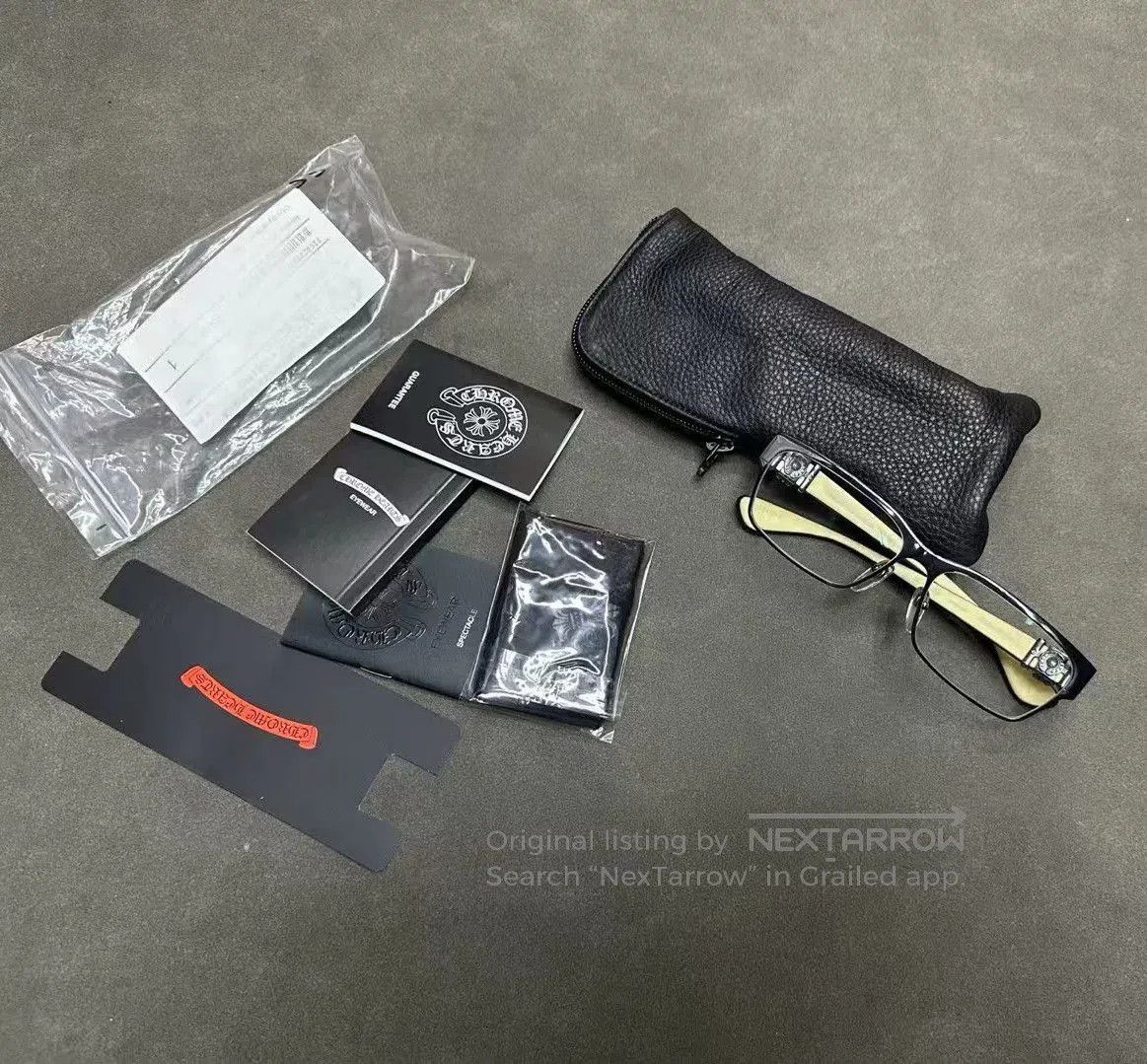 Chrome Hearts Chrome Hearts Horn Cross Eyeglasses Frame. Size ONE SIZE - 1 Thumbnail