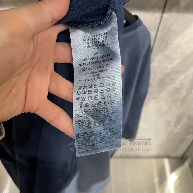 Maison Margiela Maison Margiela Washed and old stitched short sleeves Size US XL / EU 56 / 4 - 4 Thumbnail