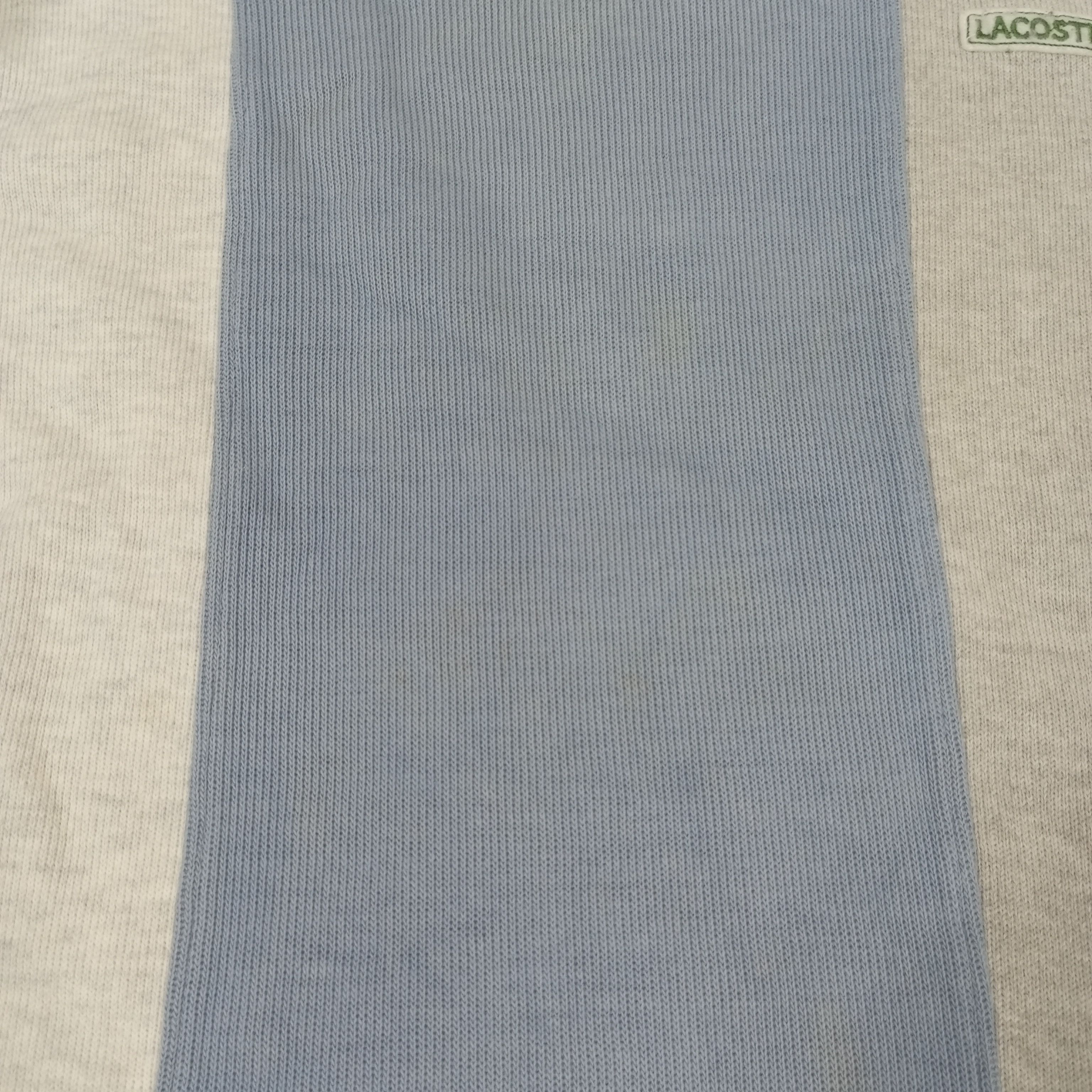 Lacoste × Vintage Lacoste Small Spellout Vintage Distressed Sweatshirt Size US S / EU 44-46 / 1 - 8 Thumbnail