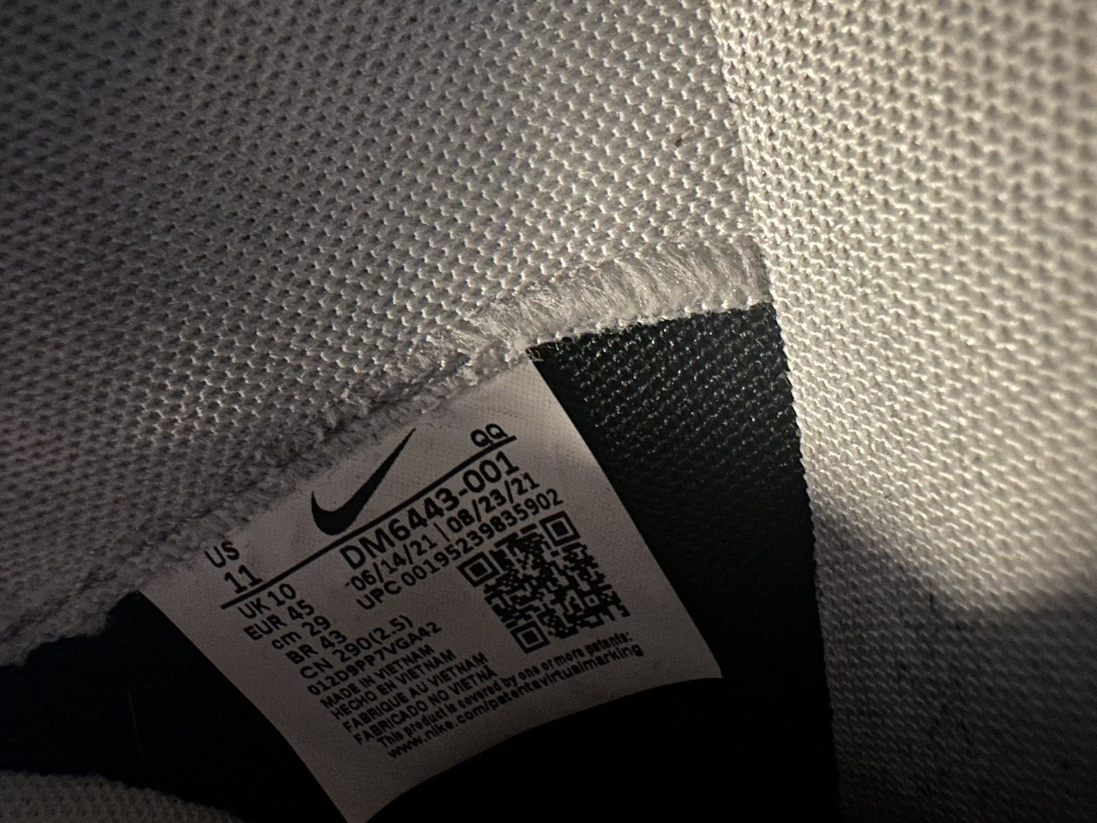 Nike × Sacai Nike x Sacai Blazer Low Sneakers Black 11 Size US 11 / EU 44 - 7 Thumbnail