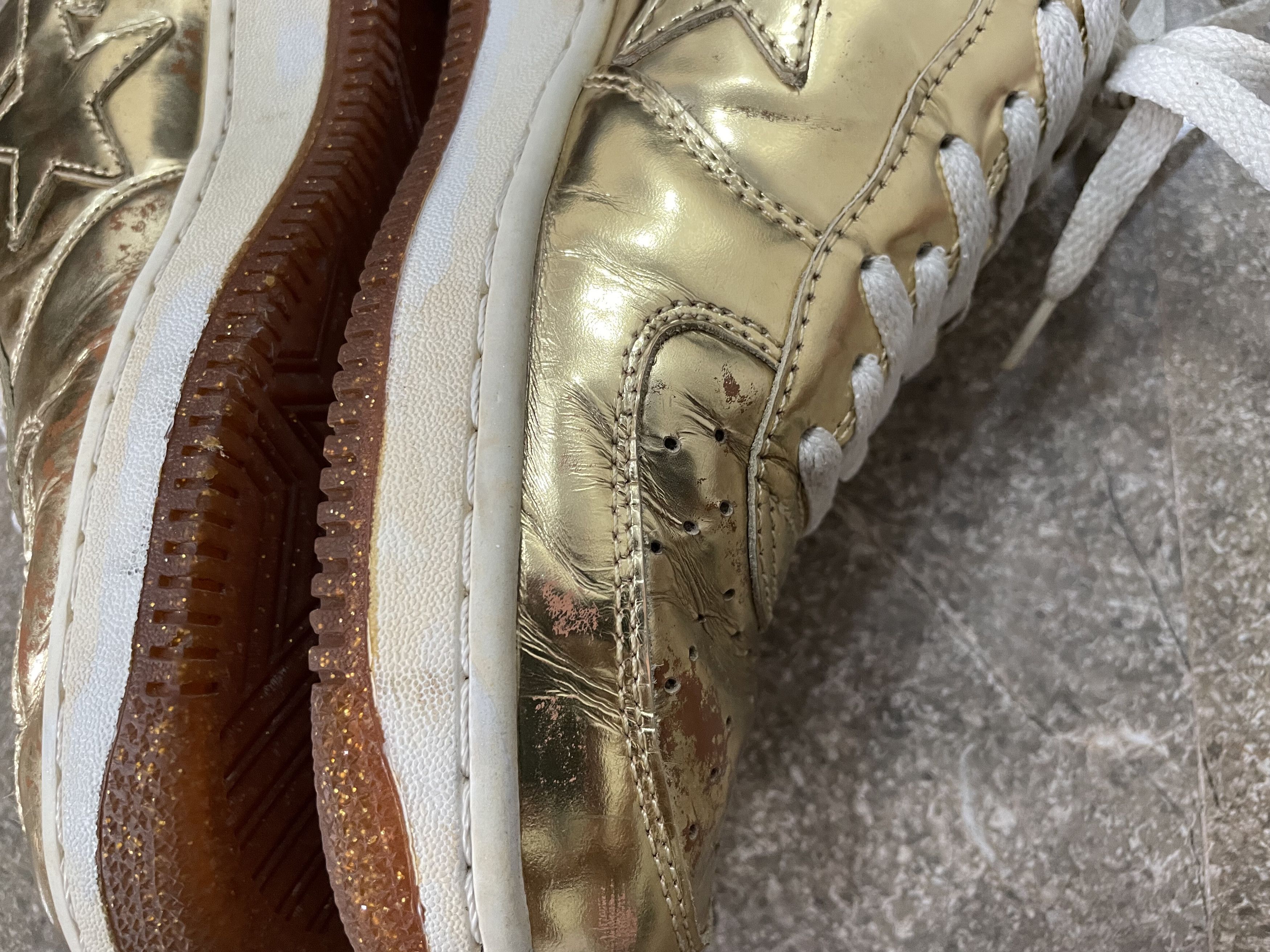 Bape OG Bape Foil Bapesta - Nigo Era Size US 10 / EU 43 - 15 Thumbnail
