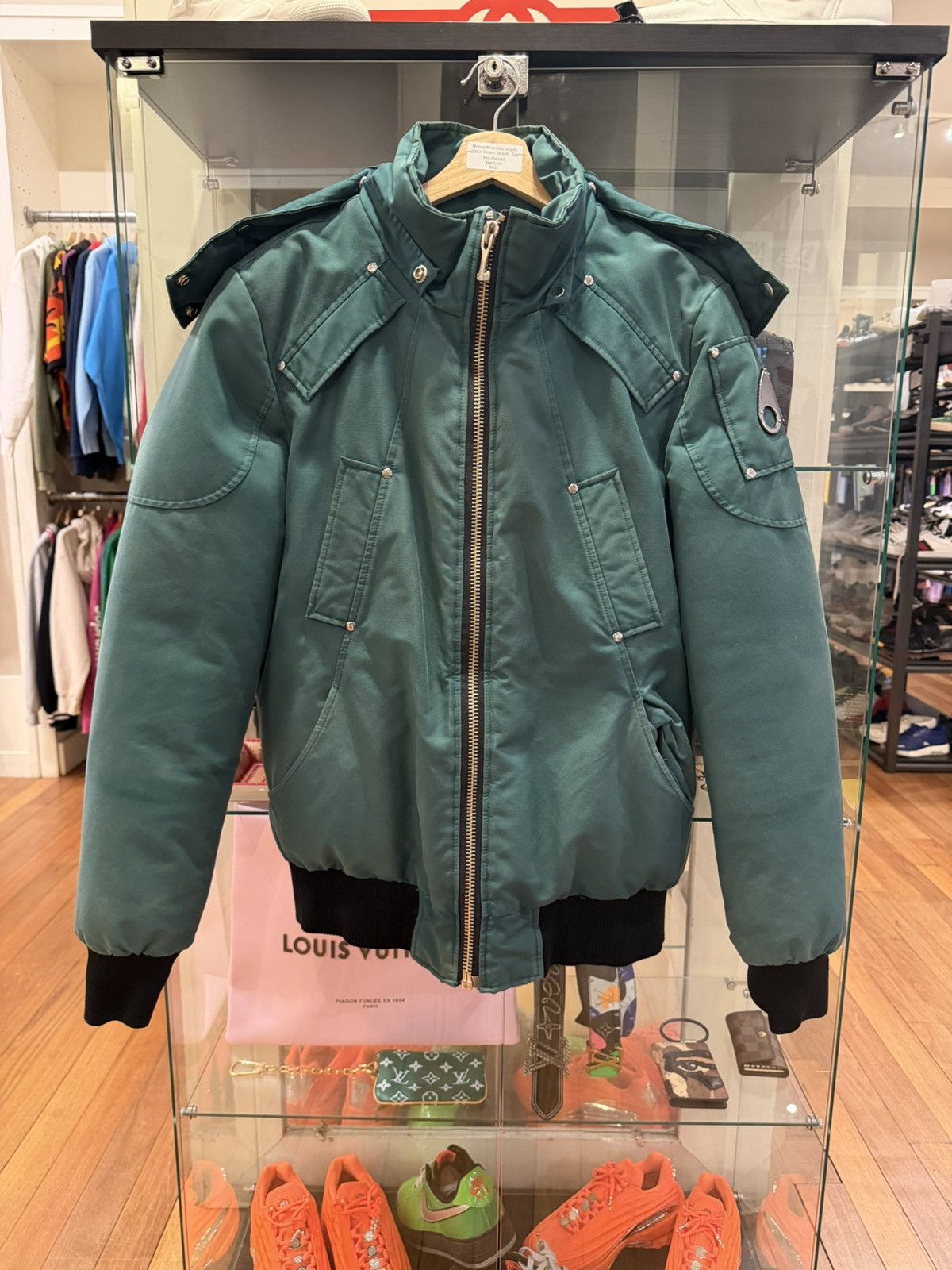 Moose Knuckles Moose Knuckles Vulpes Lagopus Down Jacket - Green Size US M / EU 48-50 / 2 - 1 Thumbnail