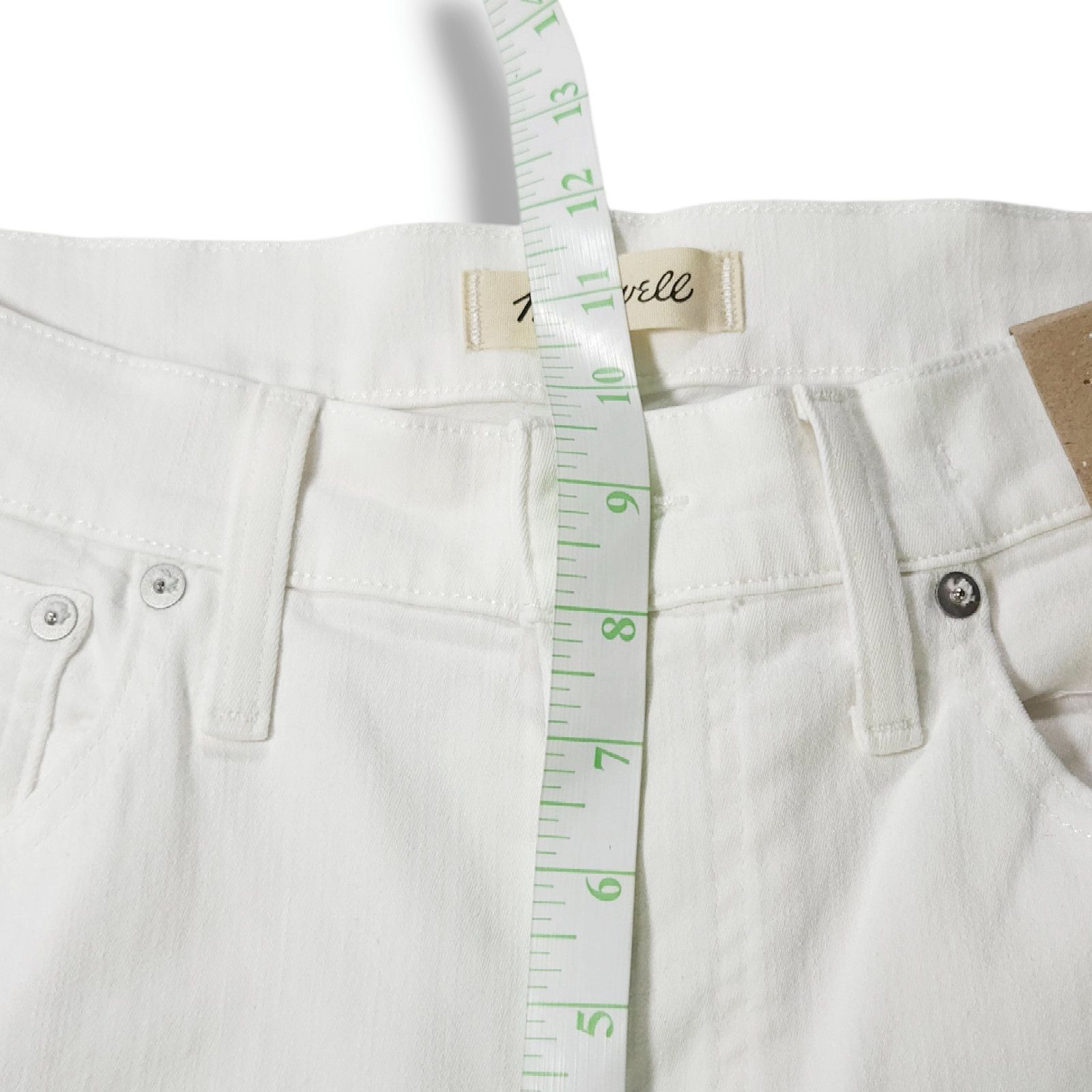 Madewell NWT Madewell Petite Kick Out Crop Ankle Jeans Sz. 28Px26 Size 28" / US 6 / IT 42 - 12 Thumbnail