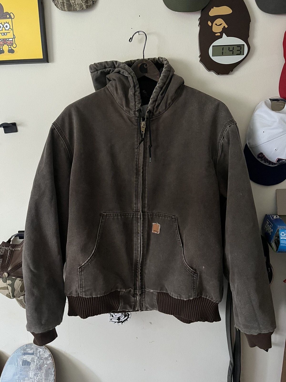 Carhartt × Vintage Vintage Carhartt J130 STM jacket hood | Grailed