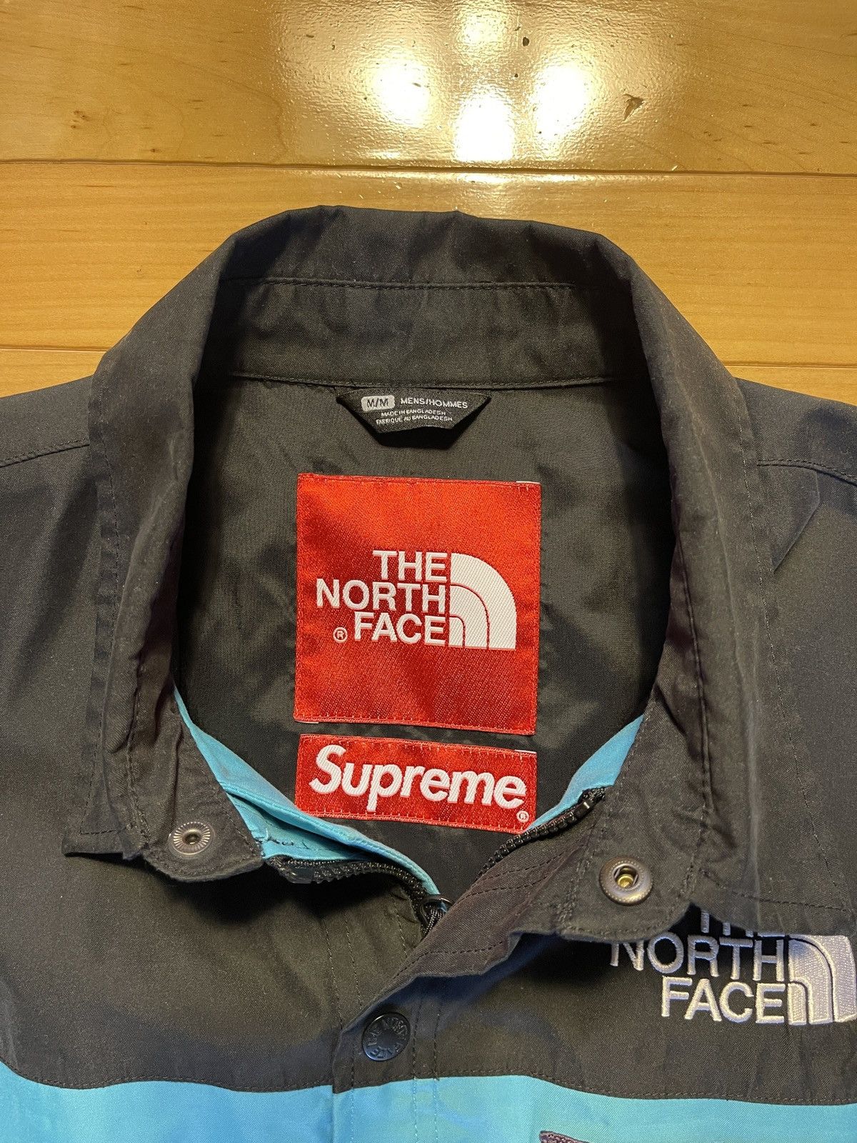 Supreme × The North Face Supreme x TNF Maps Jacket Blue Size US M / EU 48-50 / 2 - 7 Thumbnail