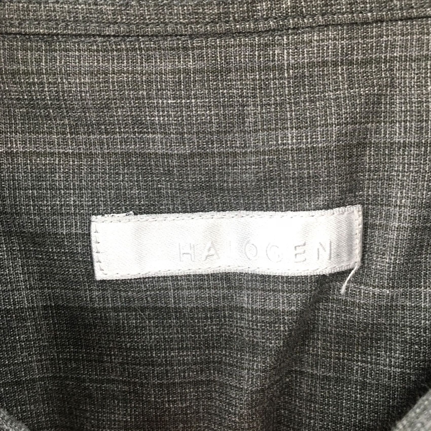 Vintage Halogen Button-Up Shirt Top Mens Large Gray Dolman Long Sleeve Collared Casual Size US M / EU 48-50 / 2 - 7 Thumbnail