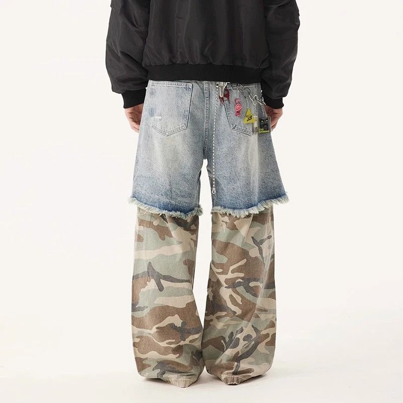 Designer × Vintage Two Piece Denim Size US 32 / EU 48 - 4 Thumbnail