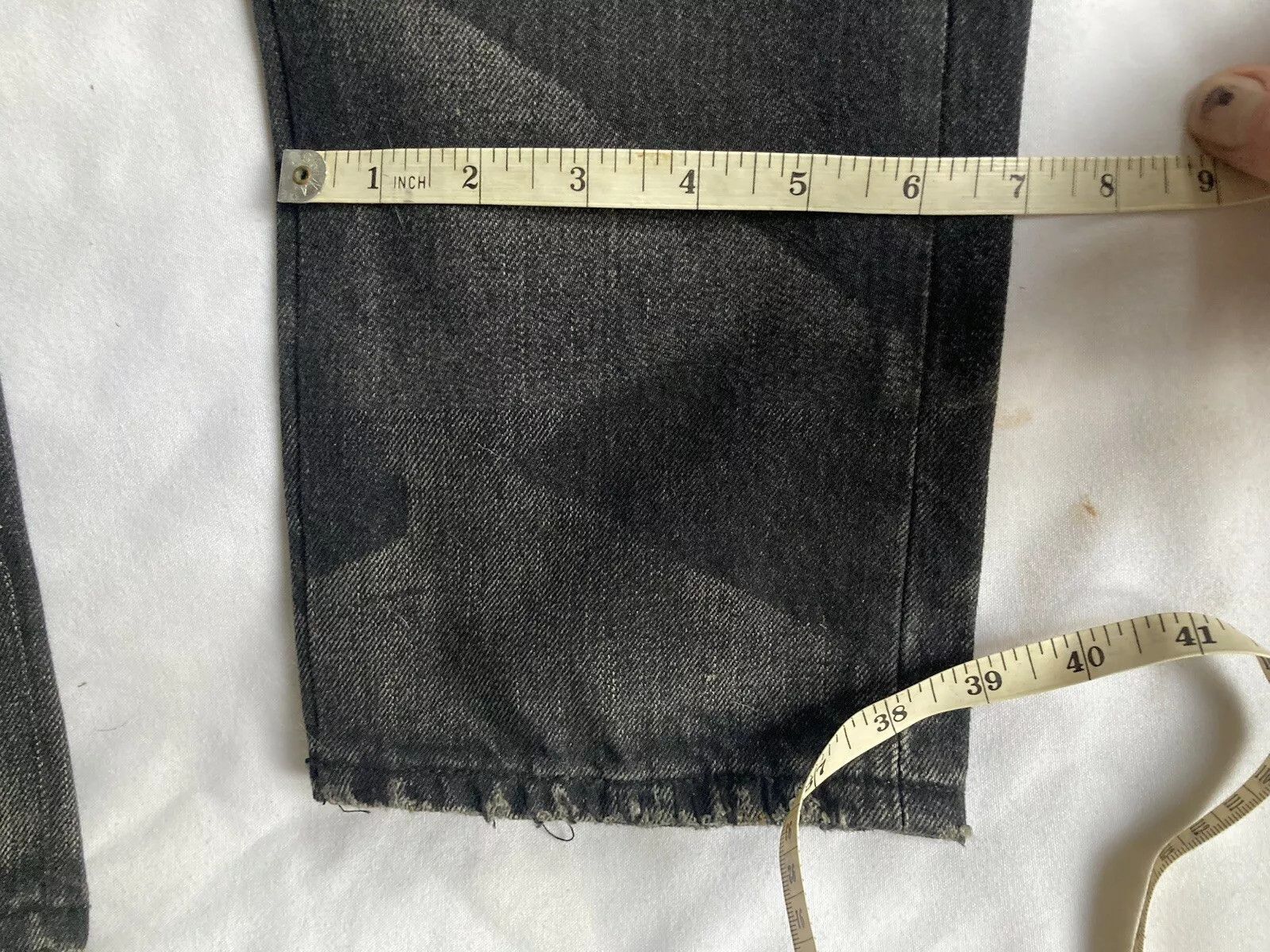 Neighborhood Neighborhood NBHD Black Icon denim Jeans Narrow straight Size US 36 / EU 52 - 9 Thumbnail