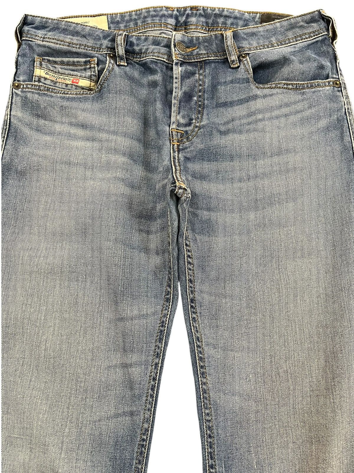 Diesel × Diesel Black Gold Vintage Diesel Zatiny Flare Faded Denim Size US 33 - 2 Thumbnail