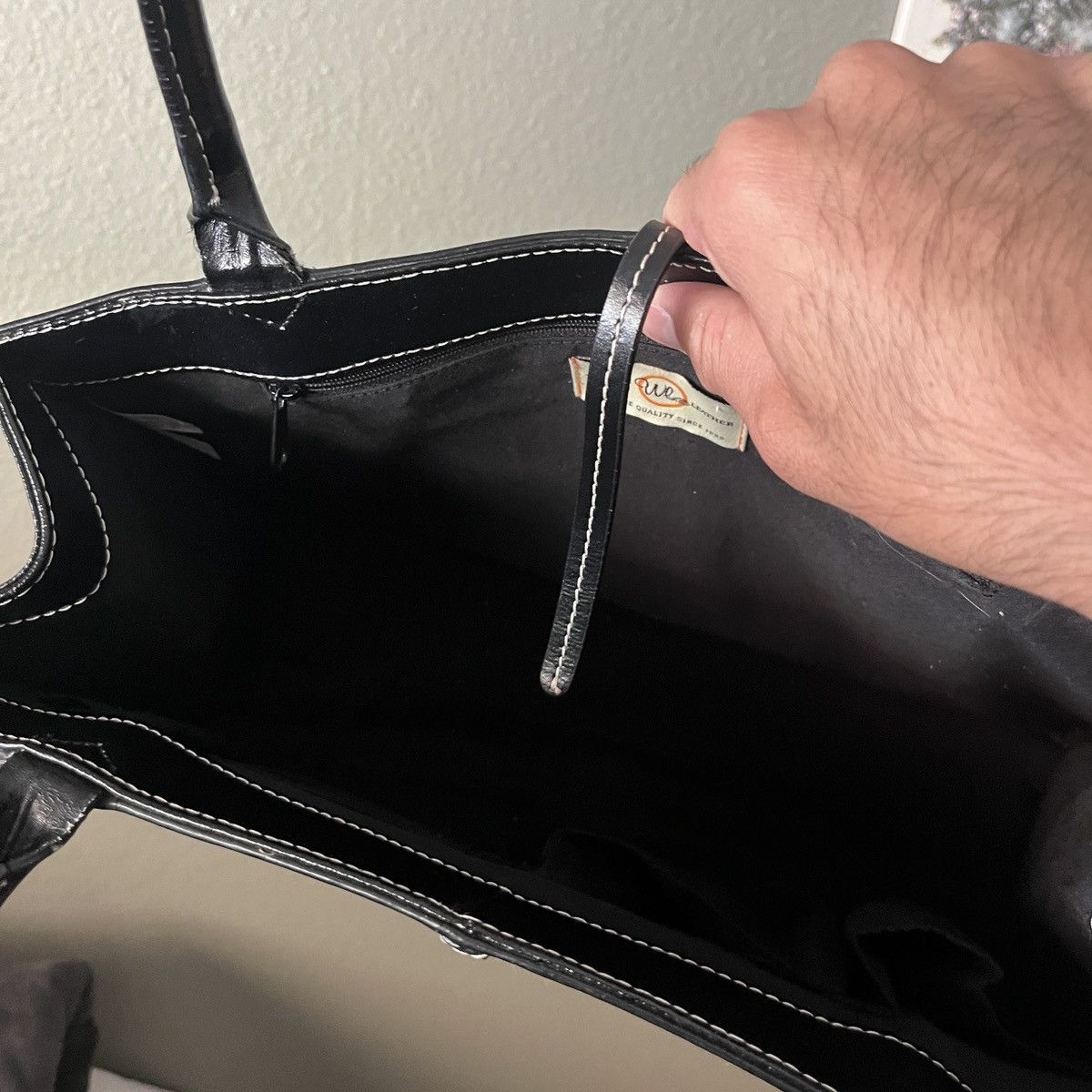 Genuine Leather × Vintage × Wilsons Leather Wilson’s Leather Minimalist Shoulder Bag Size ONE SIZE - 5 Thumbnail