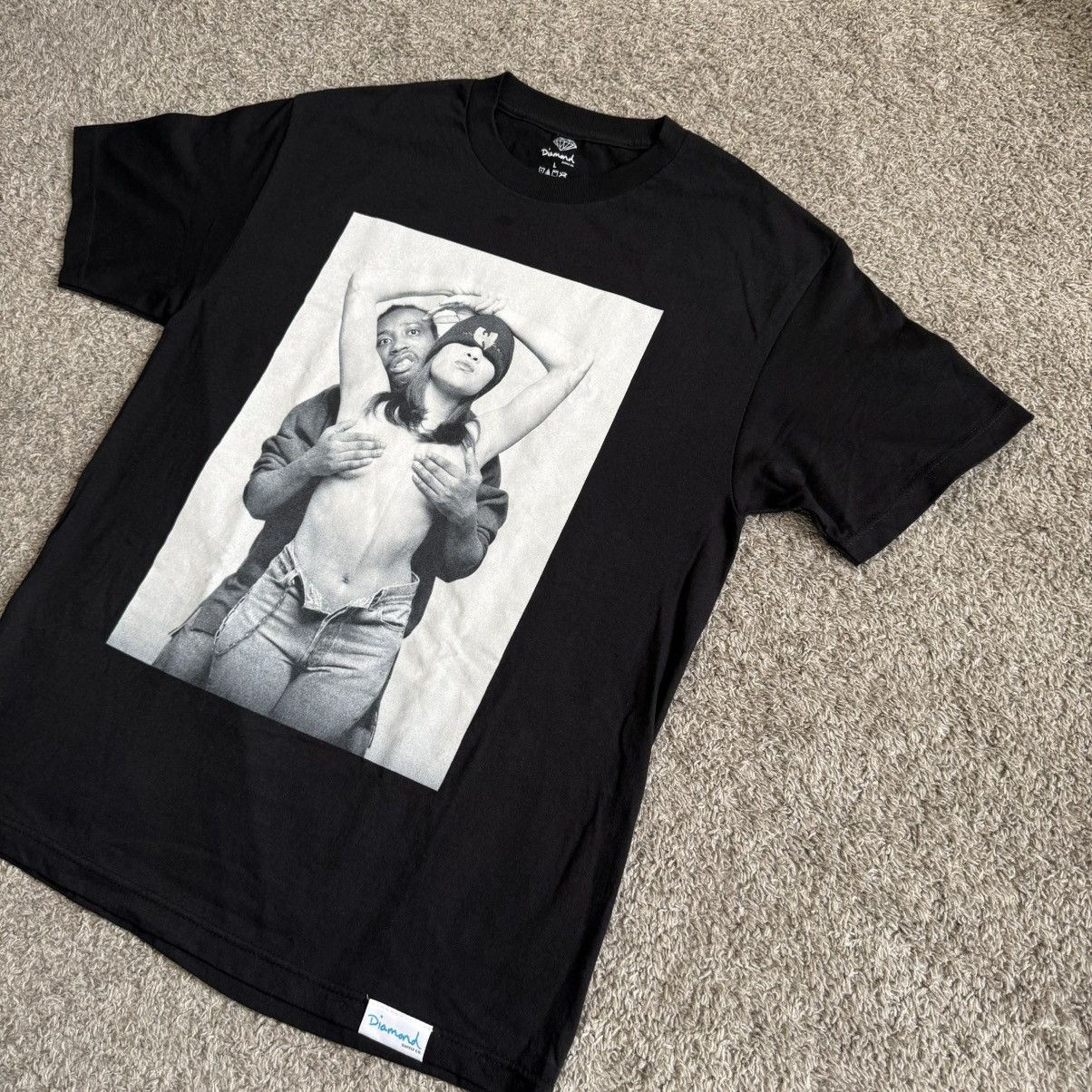 Wu-Tang Clan 🔴Wu-Tang Shirt Size Large Diamond ODB Rap Pages Rare WuTang Size US L / EU 52-54 / 3 - 14 Thumbnail