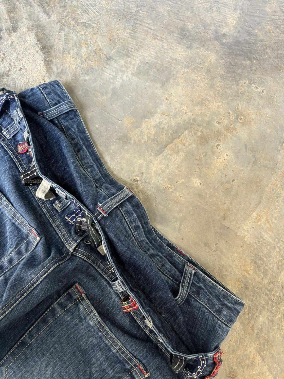 Hysteric Glamour × If Six Was Nine × Japanese Brand Y2k Double Waist Ifwixwasnine Punk Style Jeans Size US 36 / EU 52 - 9 Thumbnail