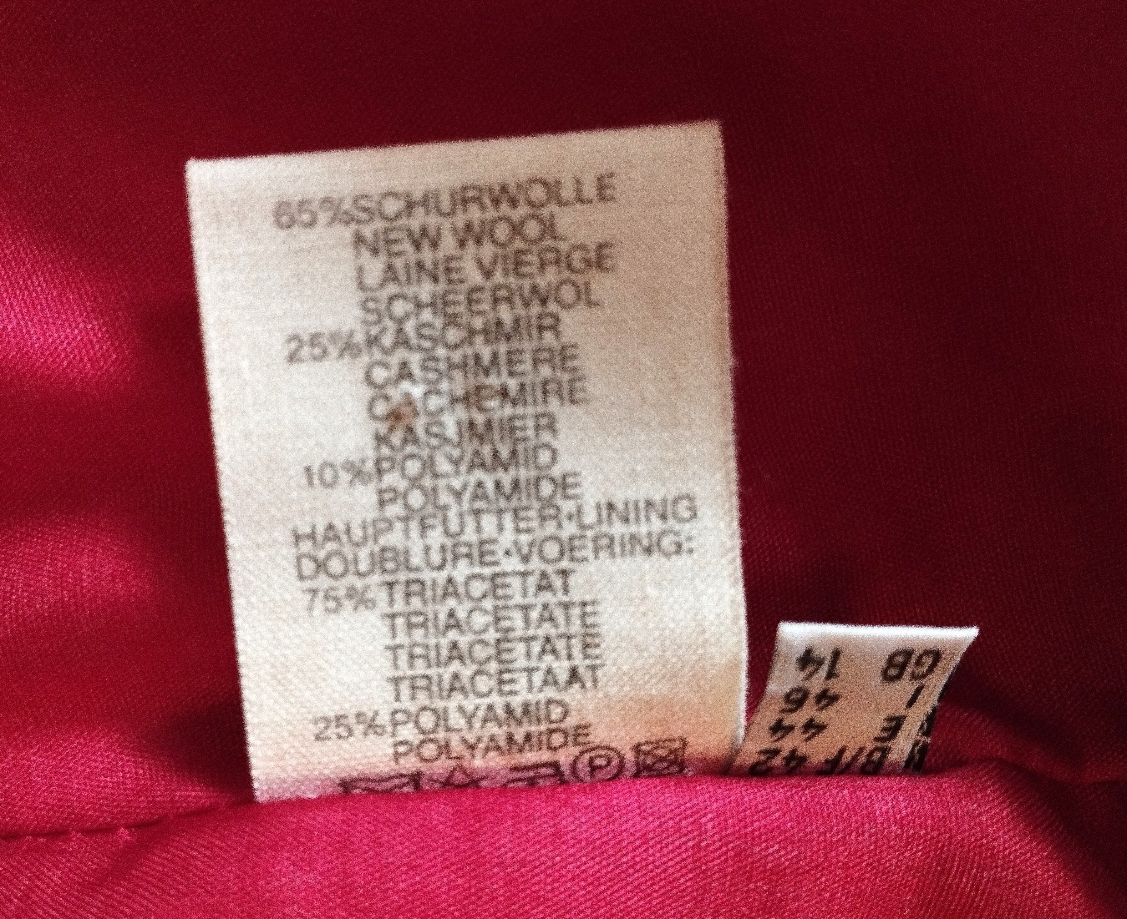 Karl Lagerfeld Karl Lagerfeld Veste Redingote Laine et Cachemire T XK/XXL Size XL / US 12-14 / IT 48-50 - 6 Thumbnail