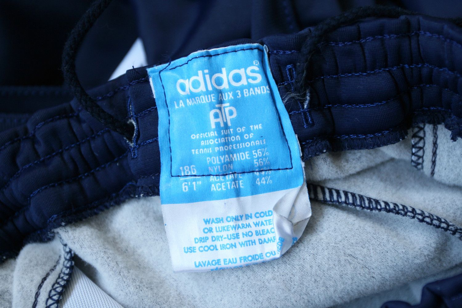 Adidas Vintage Adidas ATP 80s Made in England Track Pants Wide Leg Size US 34 / EU 50 - 6 Thumbnail