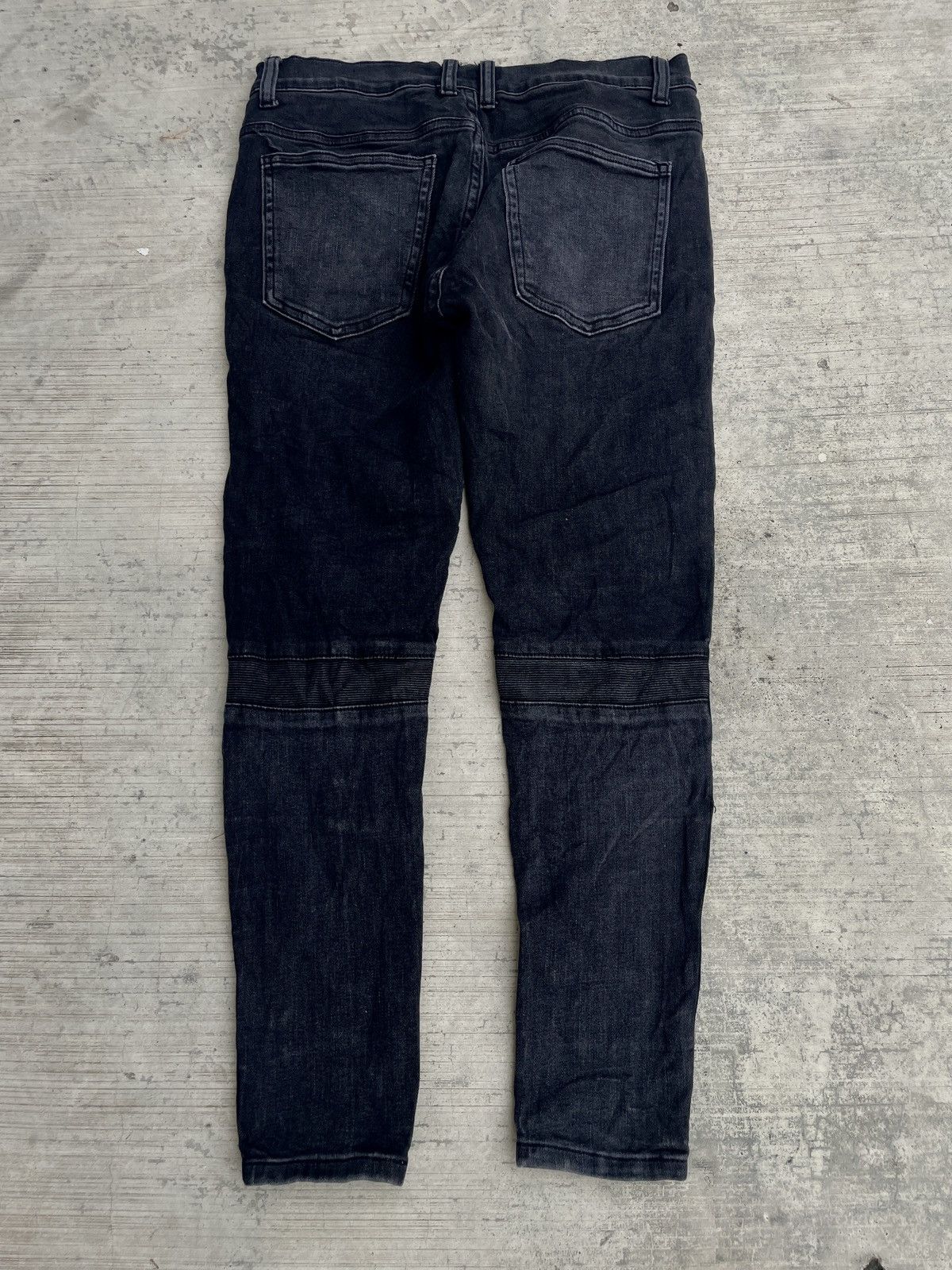 Balmain 2000s japanese in the attic biker jeans Size US 30 / EU 46 - 5 Thumbnail