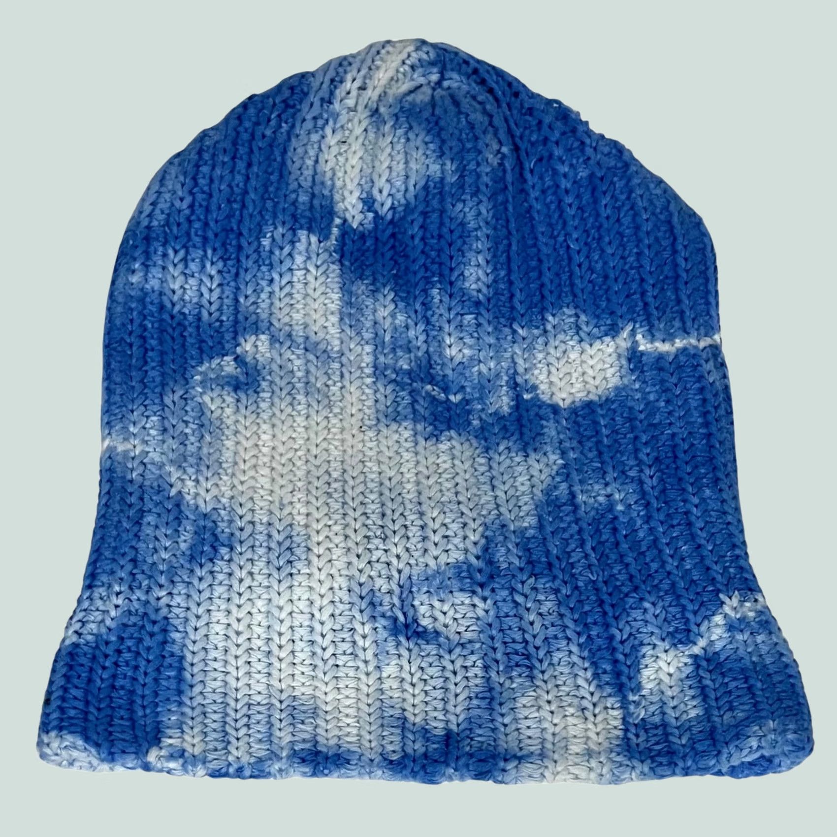 Disney Love Your Melon Disney Limited Edition Mickey Blue Tie Dye Beanie Hat Adult Unisex Adults One Size Blue Beanie Mickey Mouse Cap Curated Size ONE SIZE - 1 Thumbnail