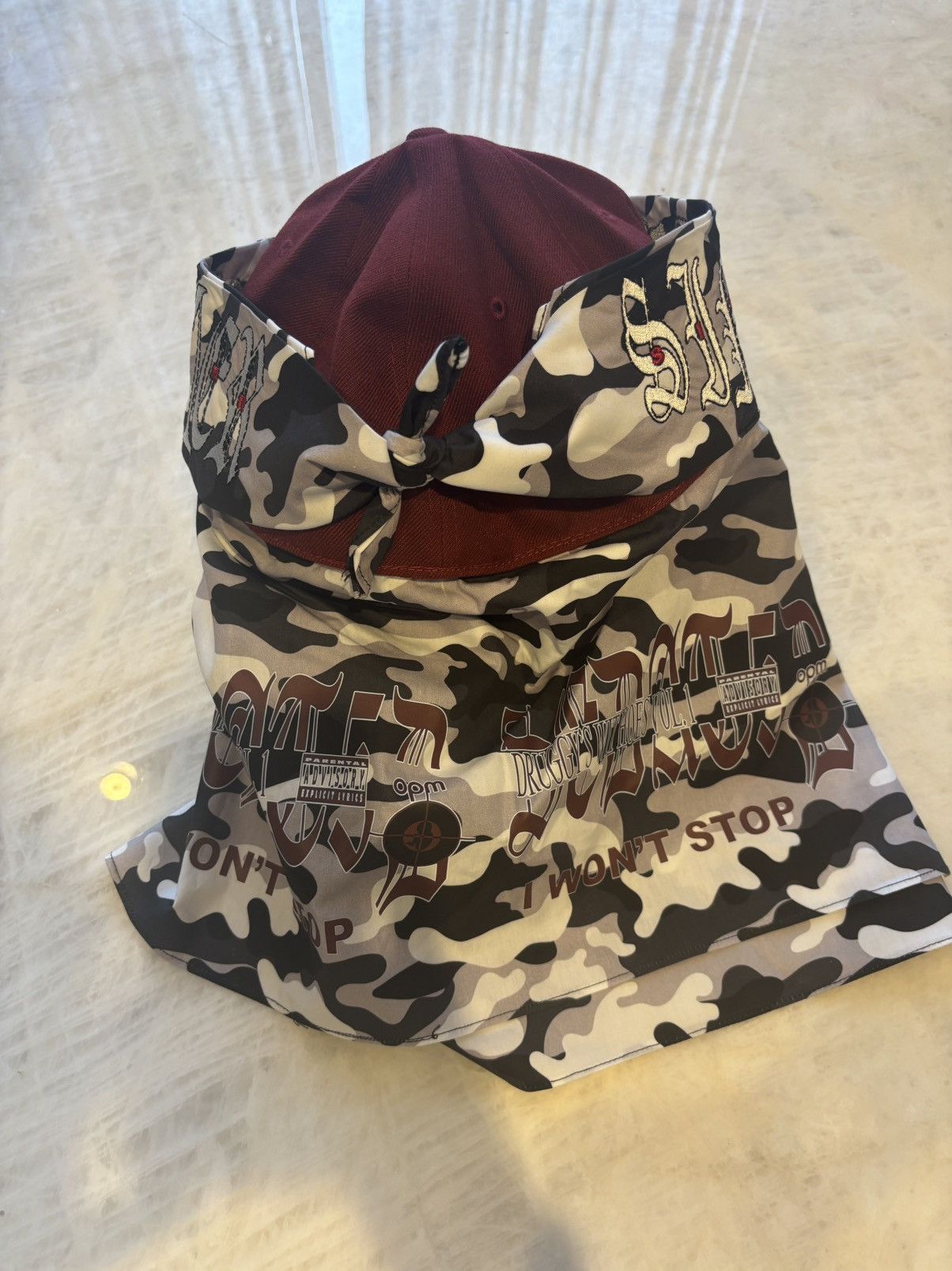 Playboi Carti Opm Babi Junkhead Hat 7 3/4 Size ONE SIZE - 2 Thumbnail