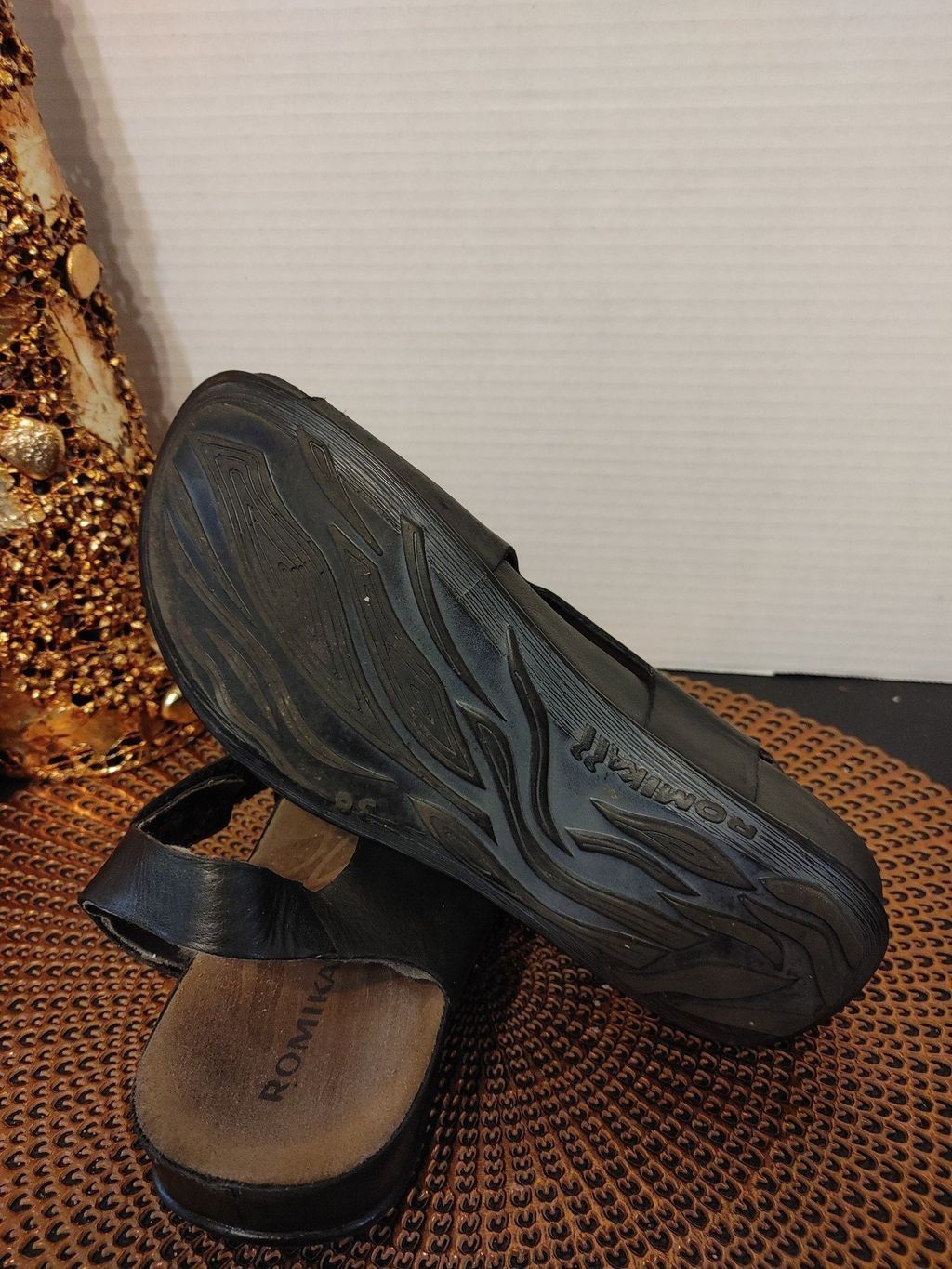 Rombaut Romika Leather Sandals Size 8.5 Size US 8.5 / IT 38.5 - 6 Thumbnail