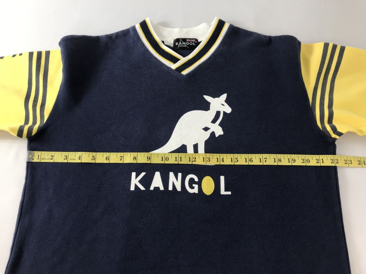 Kangol Kangol England Big Logo V Neck Graphic Printed T-shirt Size US L / EU 52-54 / 3 - 8 Thumbnail