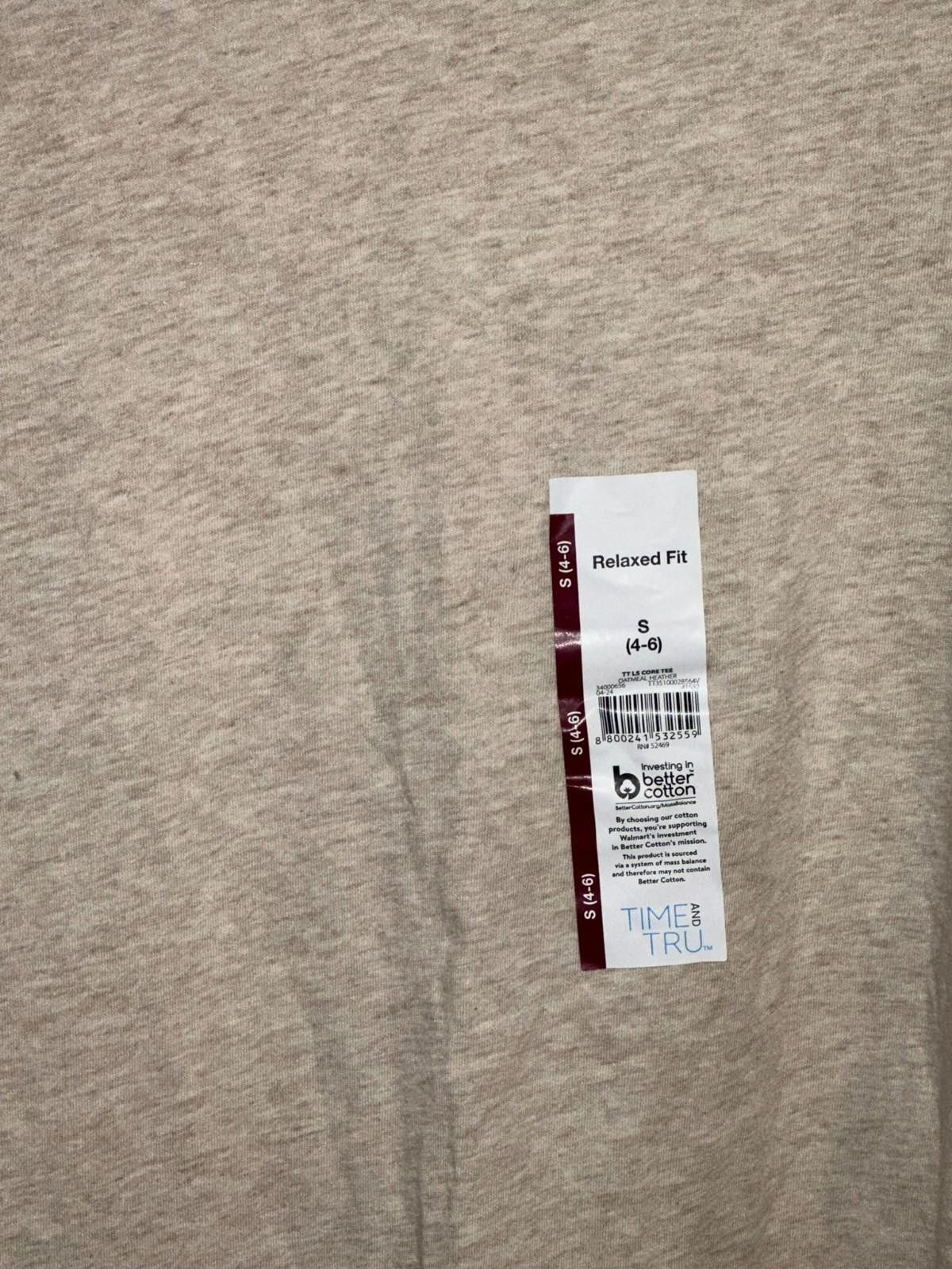 Designer Time and Tru-long-sleeve Relaxed Fit tee S Size S / US 4 / IT 40 - 3 Thumbnail