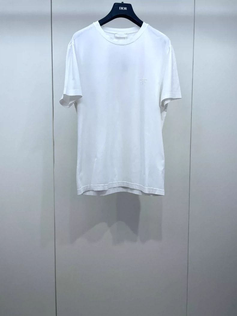 Prada Prada White basic short sleeves 2504-Nextarrow Size US M / EU 48-50 / 2 - 1 Thumbnail