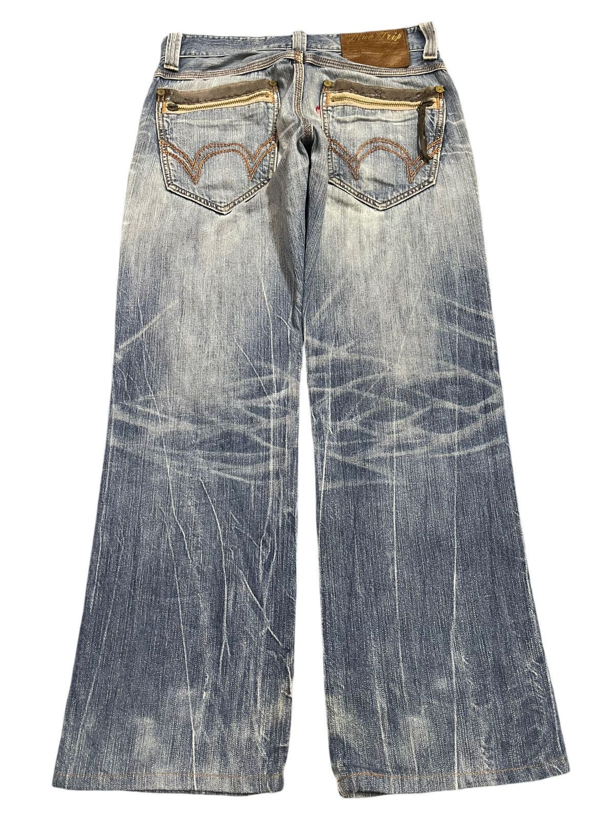Edwin Vintage Edwin Blue Trip Thunder Wash Style Baggy Jeans Size US 32 / EU 48 - 2 Thumbnail