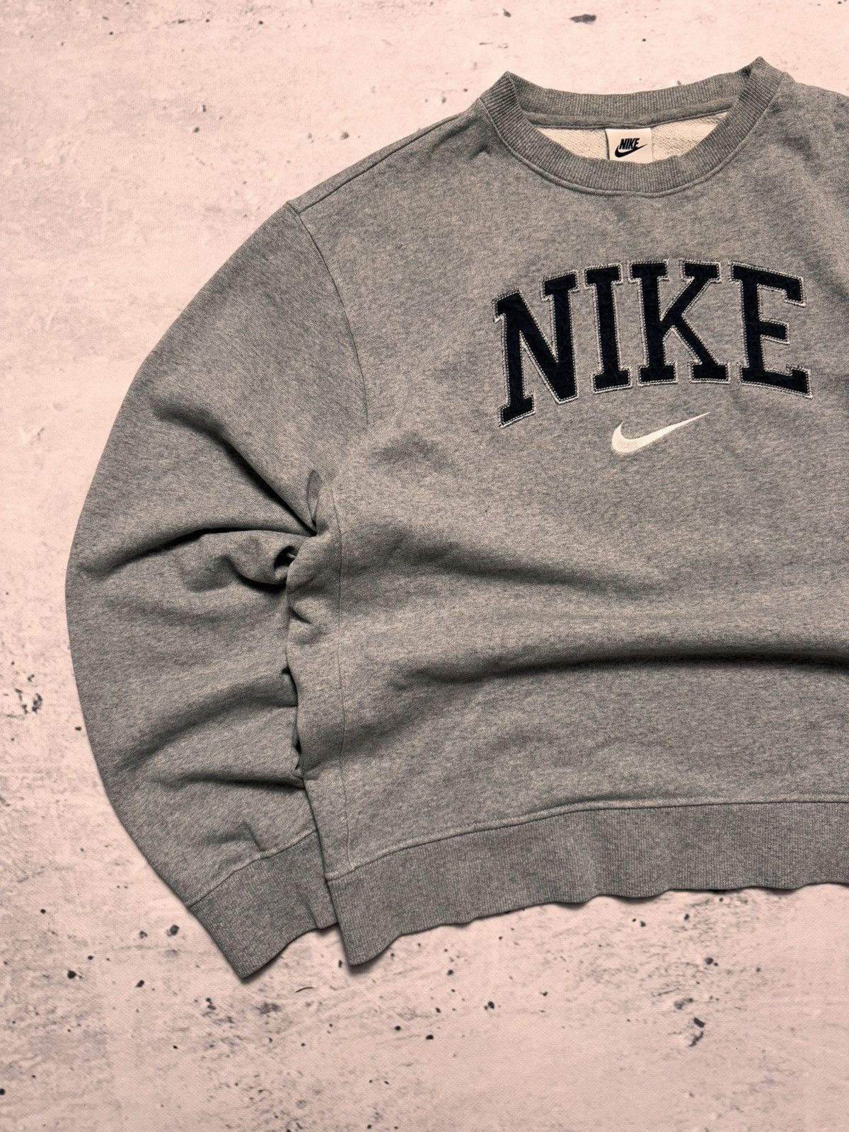 Nike × Vintage NIKE VINTAGE CENTER LOGO OVERSIZE BOXY SWEATSHIRT Size US M / EU 48-50 / 2 - 2 Thumbnail