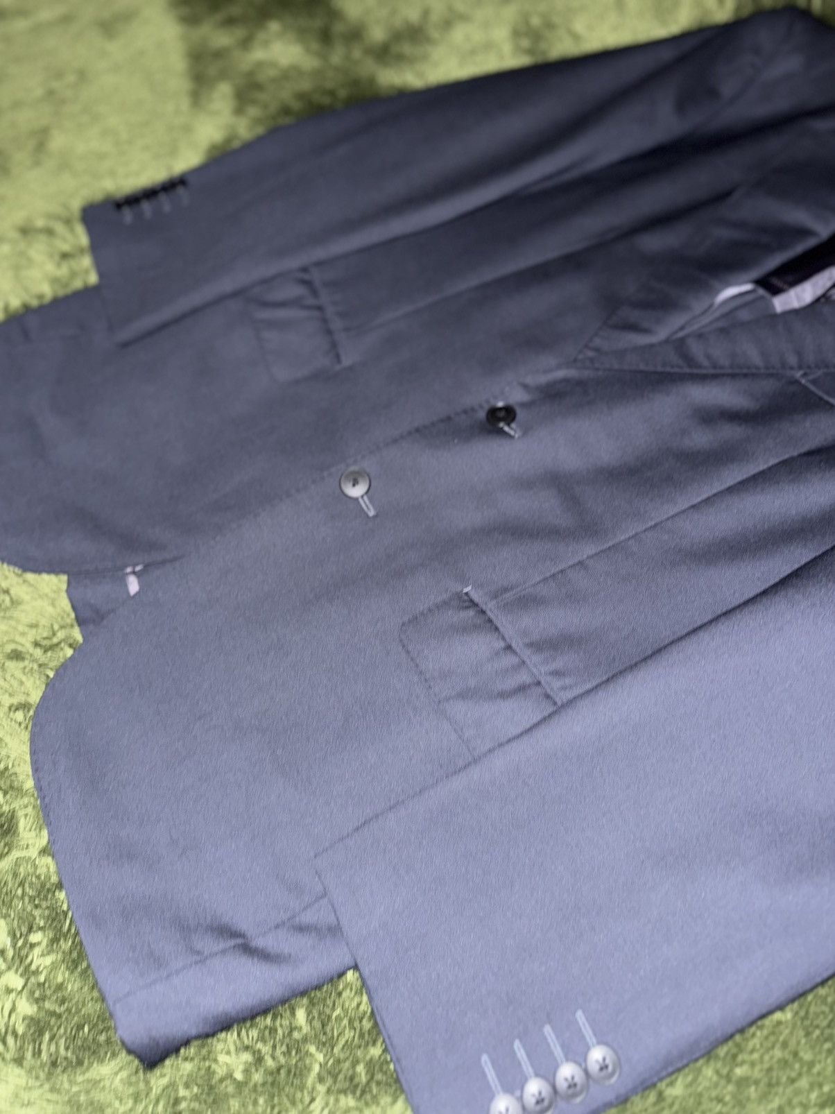 Ermenegildo Zegna Ermenegildo Zegna Fabric Tailor-Made Blazer Made in Japan Size 42R - 3 Thumbnail