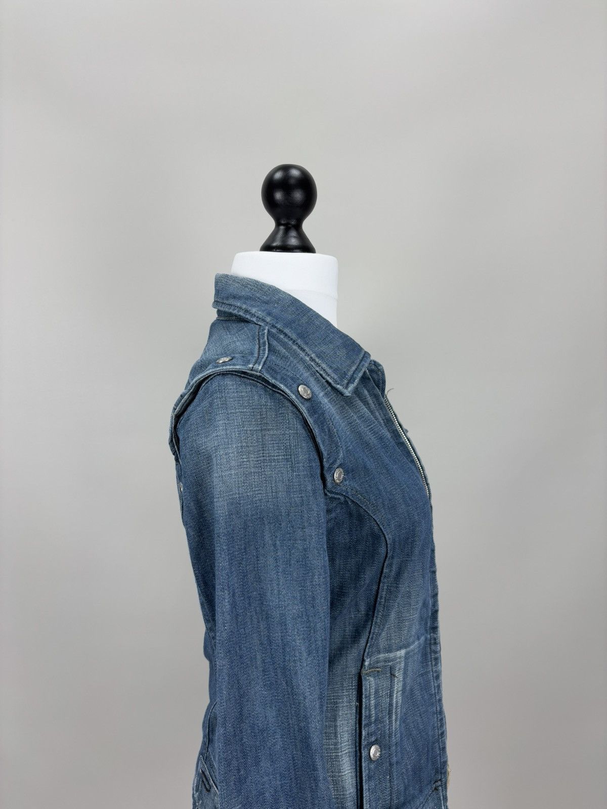 Diesel Womens vintage denim jacket vest 2in1 Diesel Size S Size S / US 4 / IT 40 - 7 Thumbnail