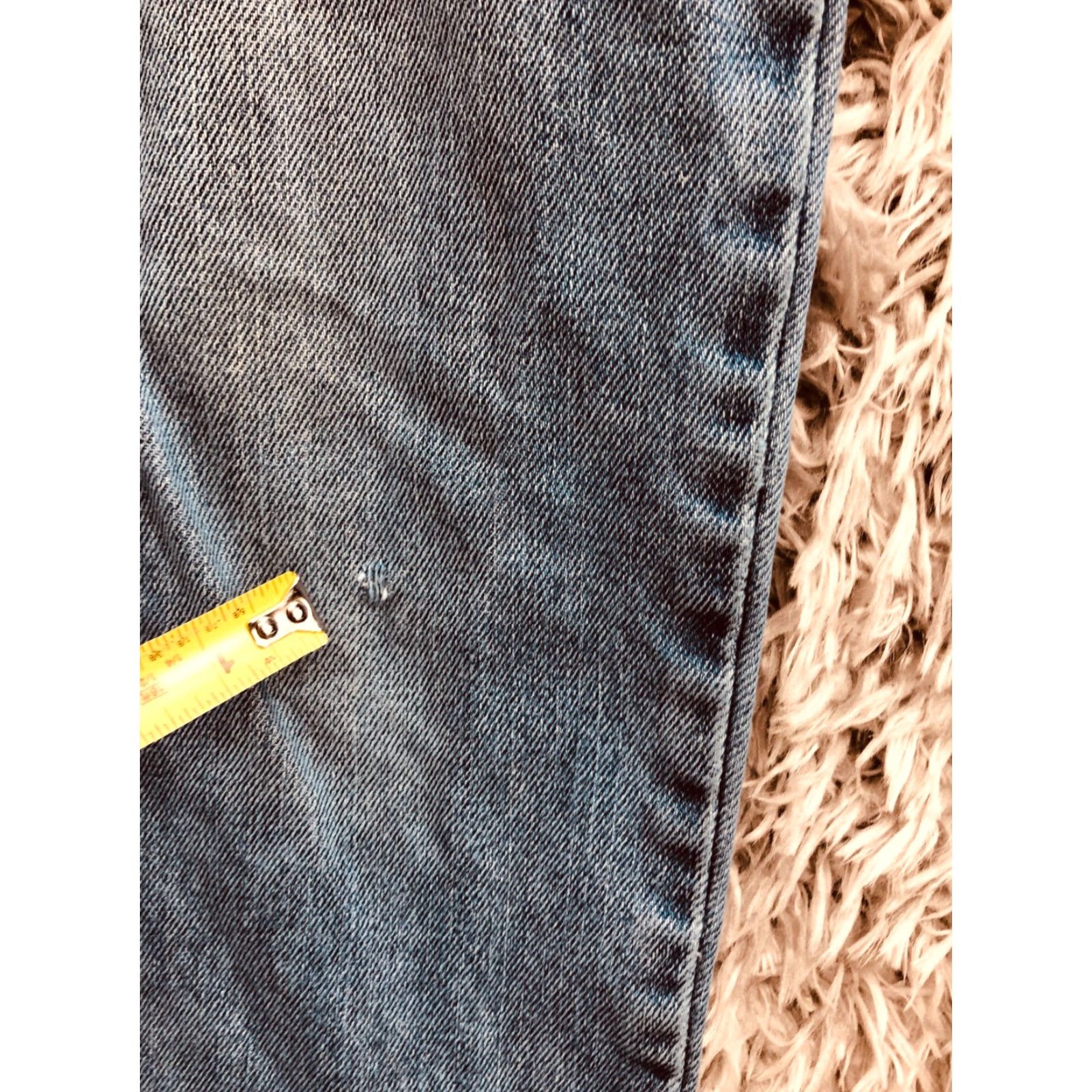 Levi's Levi's 550 Jeans Relaxed Straight Size 34x31 Mens Mid Rise Medium Wash Blue FLAW Size US 34 / EU 50 - 6 Thumbnail