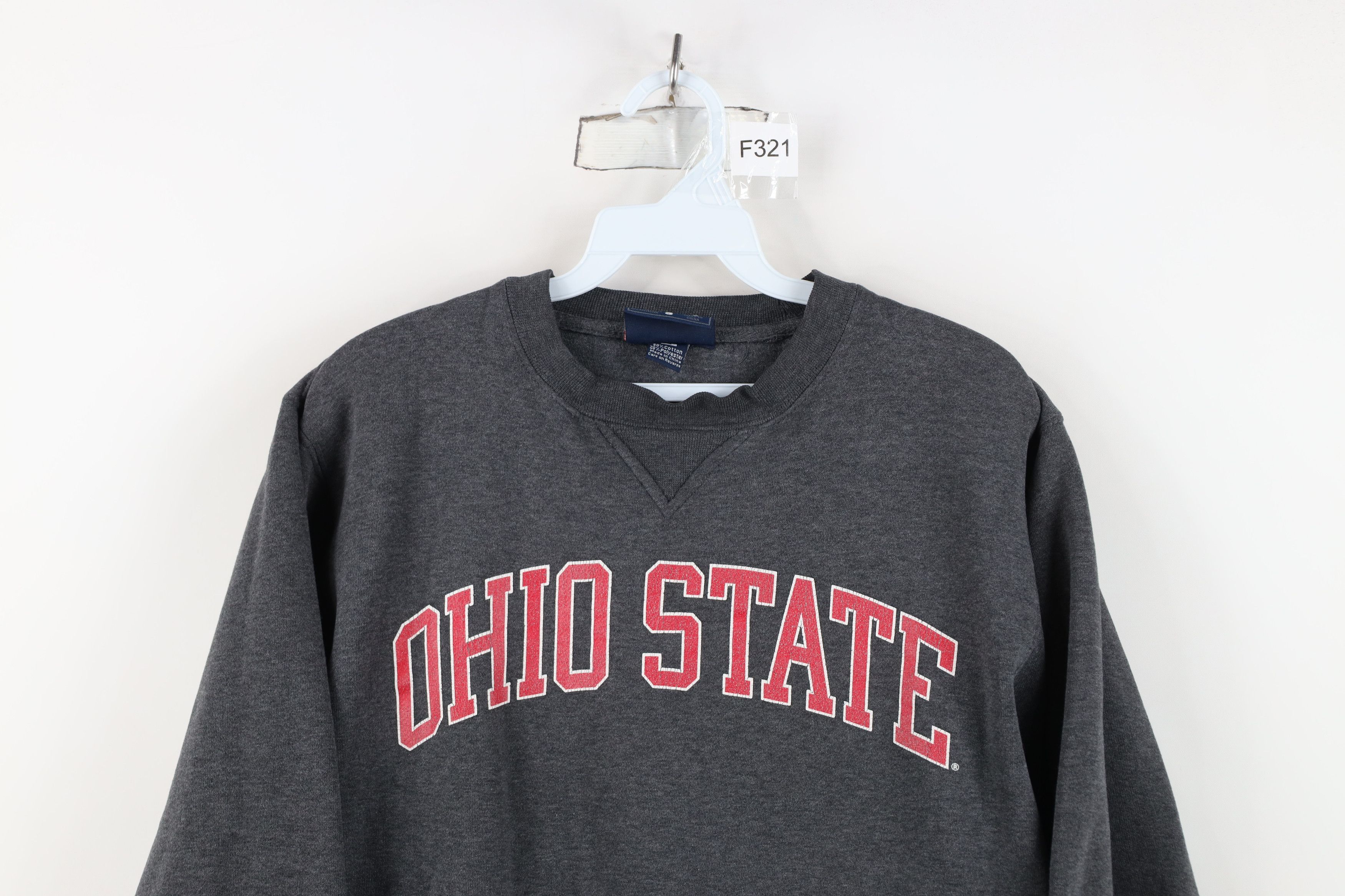 Vintage Vintage Spell Ohio State University Crewneck Sweatshirt Gray Size US S / EU 44-46 / 1 - 2 Thumbnail