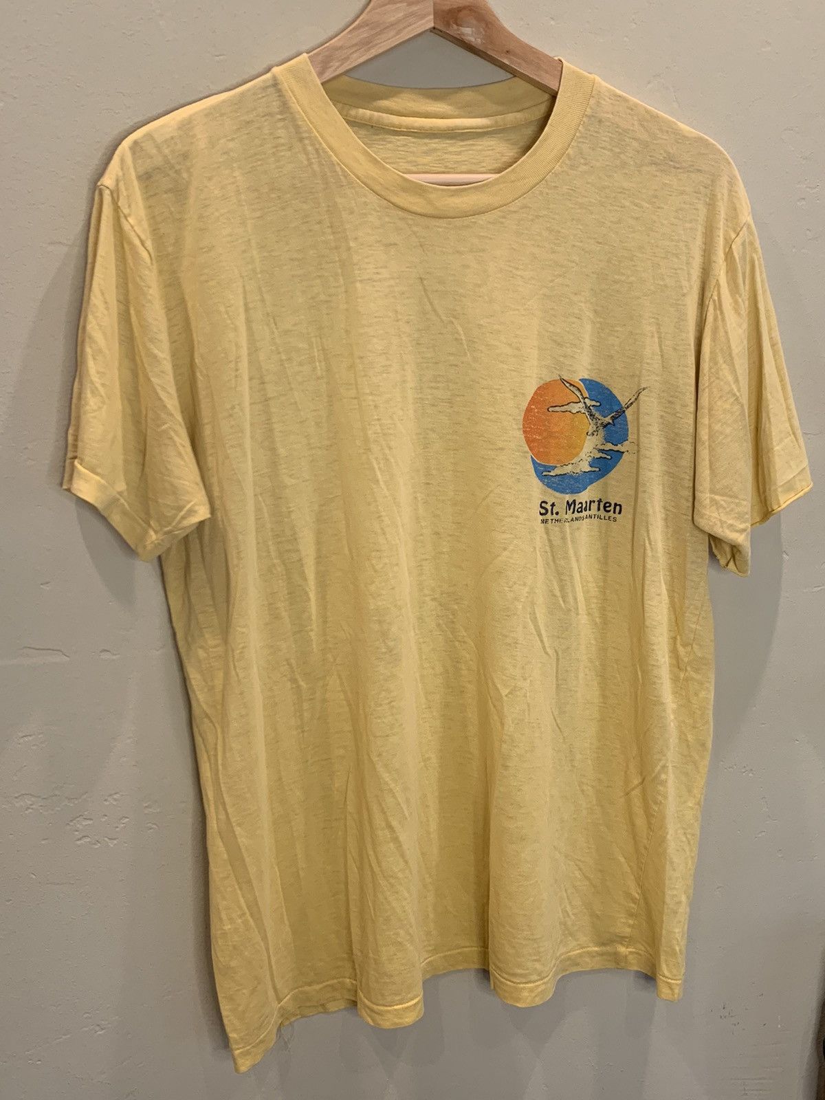 RARE Vintage 70s St. Maarten Netherlands Single Stitch Shirt